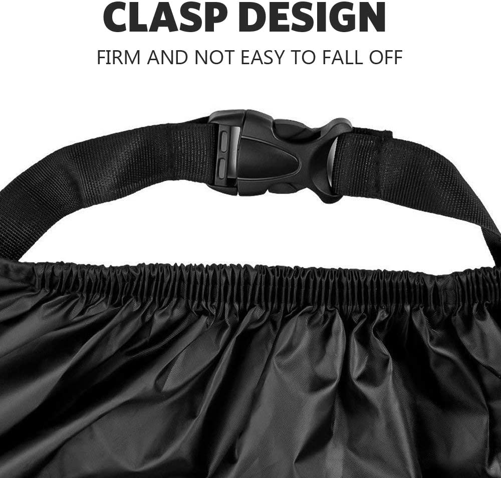 Waterproof Bike Cover [3 Sizes Available] with Lock Holes for Outdoor Bicycle Storage, 210T Polyester Taffeta Fabric, PU Coating, UV Protection, Rain-Wind-Dust Proof, for Mountain Bikes, Road Bikes, Electric Bikes image number 5