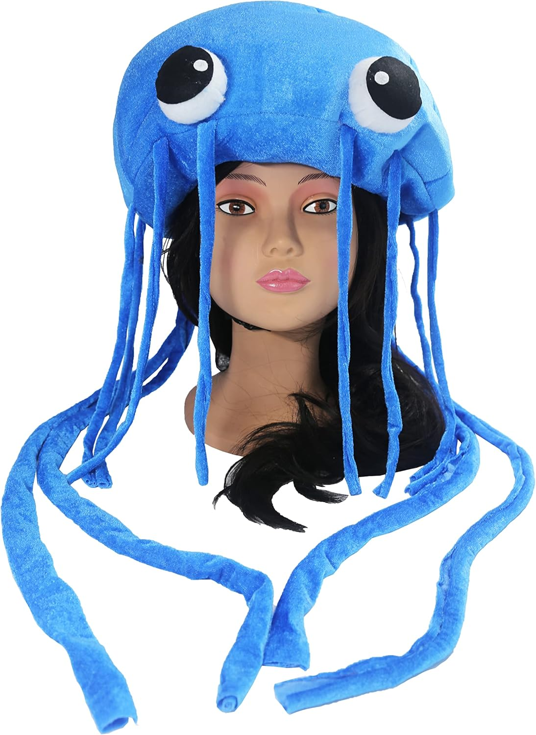 Jellyfish Costume Hats.Handmade Jellyfish Costumeparty Hat. One Size Fits Most Costume Headwear.