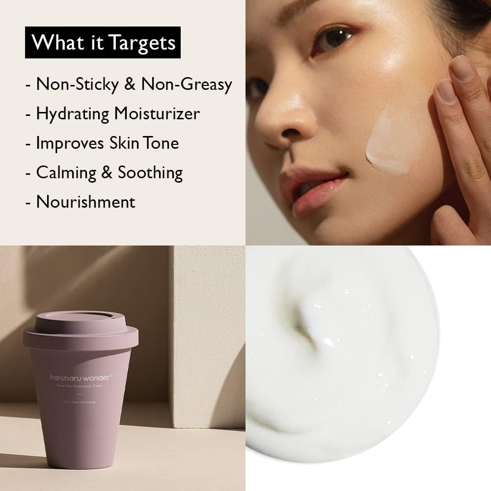 Haruharu Wonder Black Rice 10 Hyaluronic Cream 90 Ml image number 6