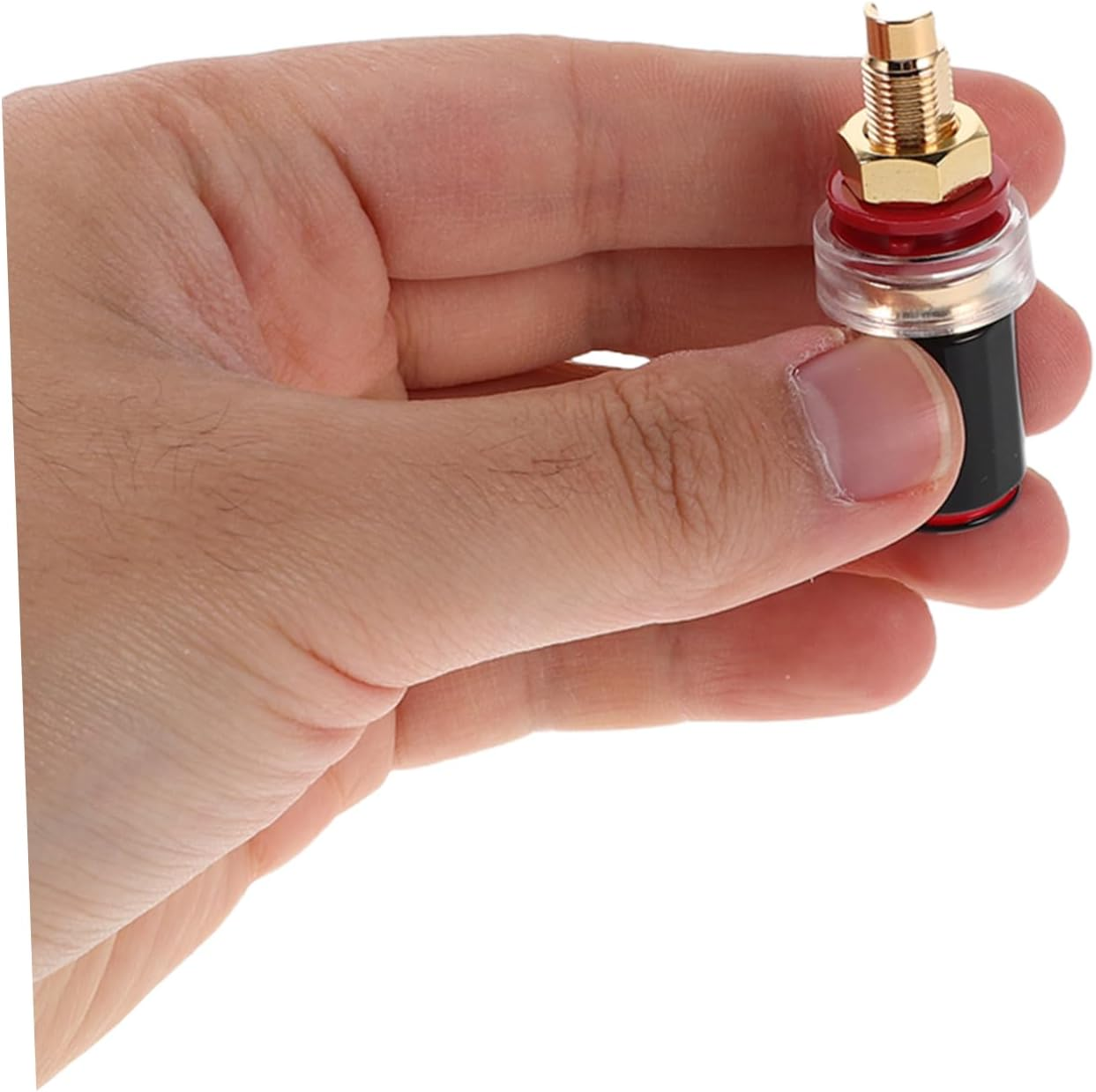 KICHOUSE Hifi Speaker Binding Post Terminal Banana Plugs Connector for Amplifier Wire Durable Audio Jack for Home Theater and Professional Studio Enhanced Sound Clarity Compatibility image number 4