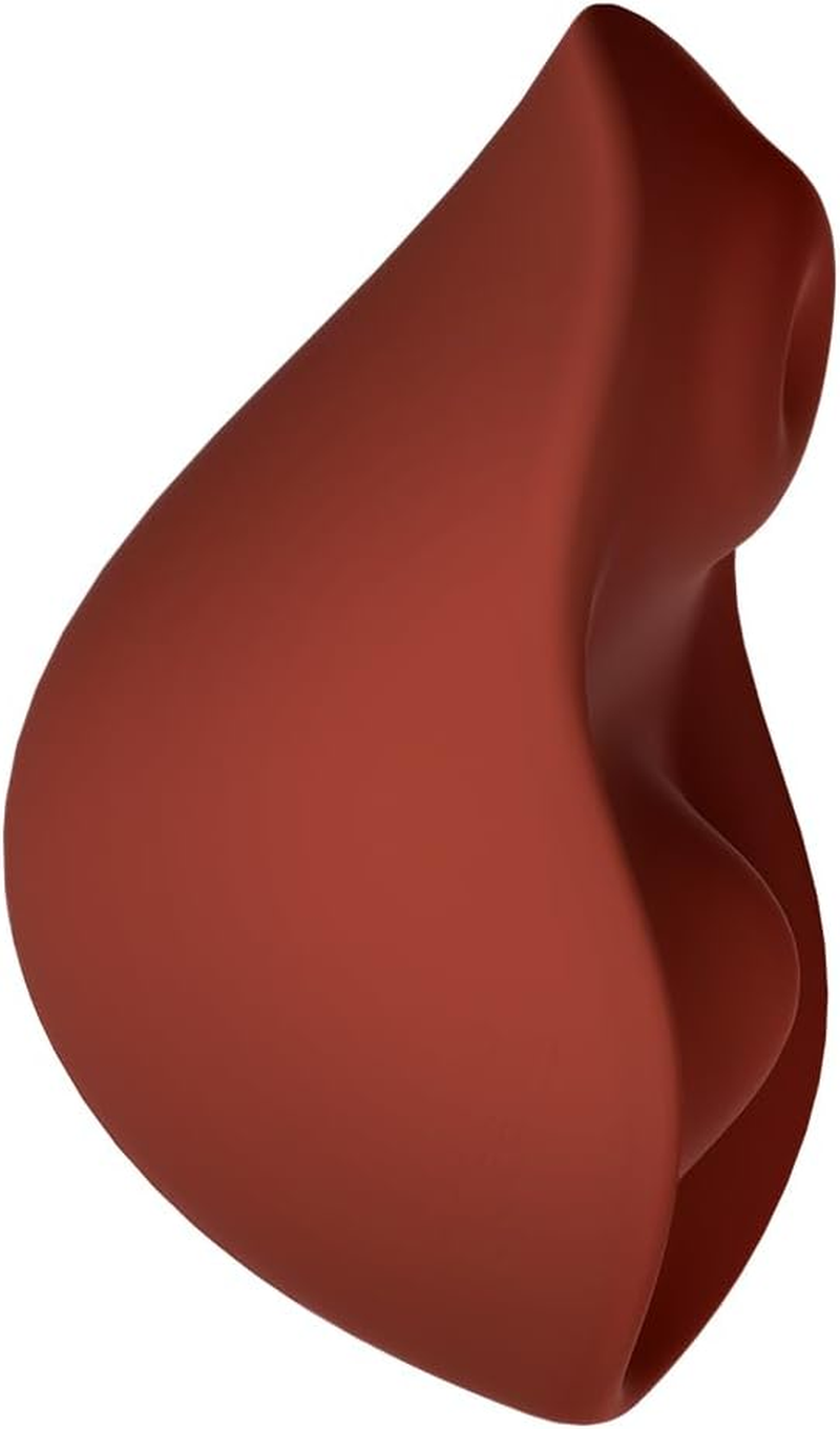 OSUGA Kiss Clitoral Tapping Vibrator Adult Sex Toys for Women, Clitoral Nipple Vibrators with 6 Intensities & 10 Patterns, Flapping Vibrating Stimulator Adult Toy for Female Men Pleasure (Red) - White image number 5