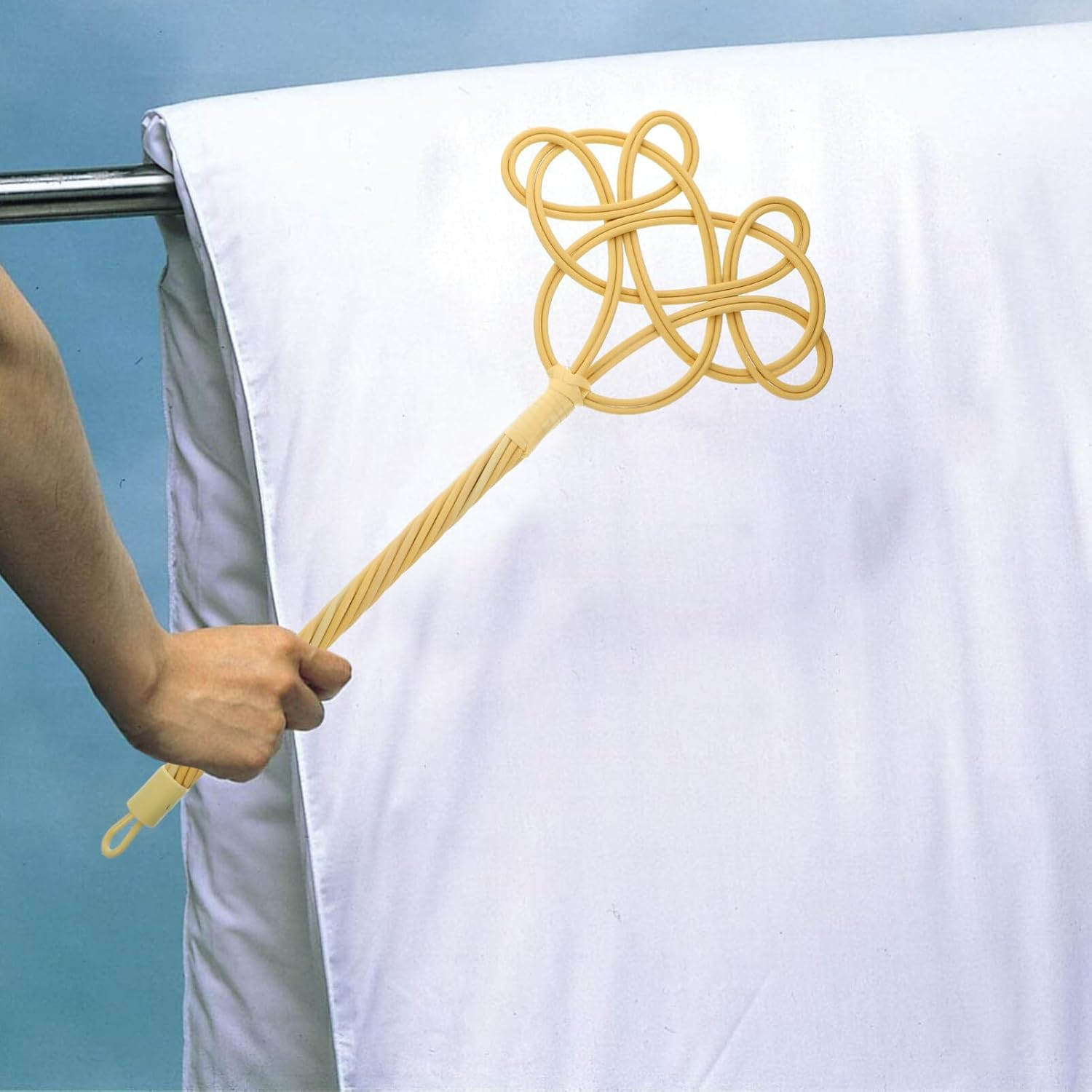 Carpet Rug, Rattan Carpet Imitation Rattan Rug Paddle Comforter Sweep Tool Clean Tool image number 4