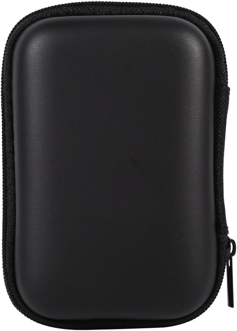 Mini Storage Case, Portable Electronics Organiser for Earphones, USB Drive, Data Cables, Black image number 2
