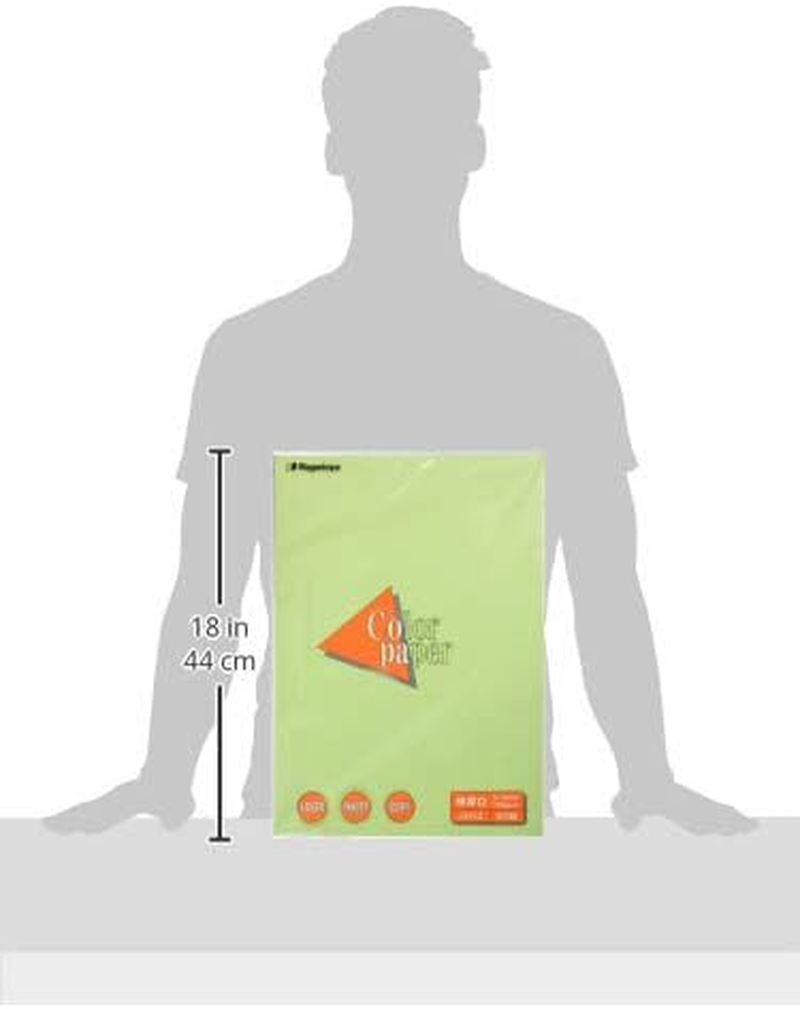 Nagatoya Shoten 0501408 Na-1408 Color Paper, A3 Extra Thick, 50 Sheets image number 1