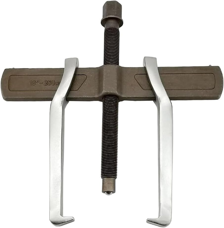 MANNIFEN 2-Jaw Gear Puller, 2 Claw Gears Puller for Removal of Pulley Flywheel Bearing, Puller Tool Separate Lifting Device（10 Inch ）