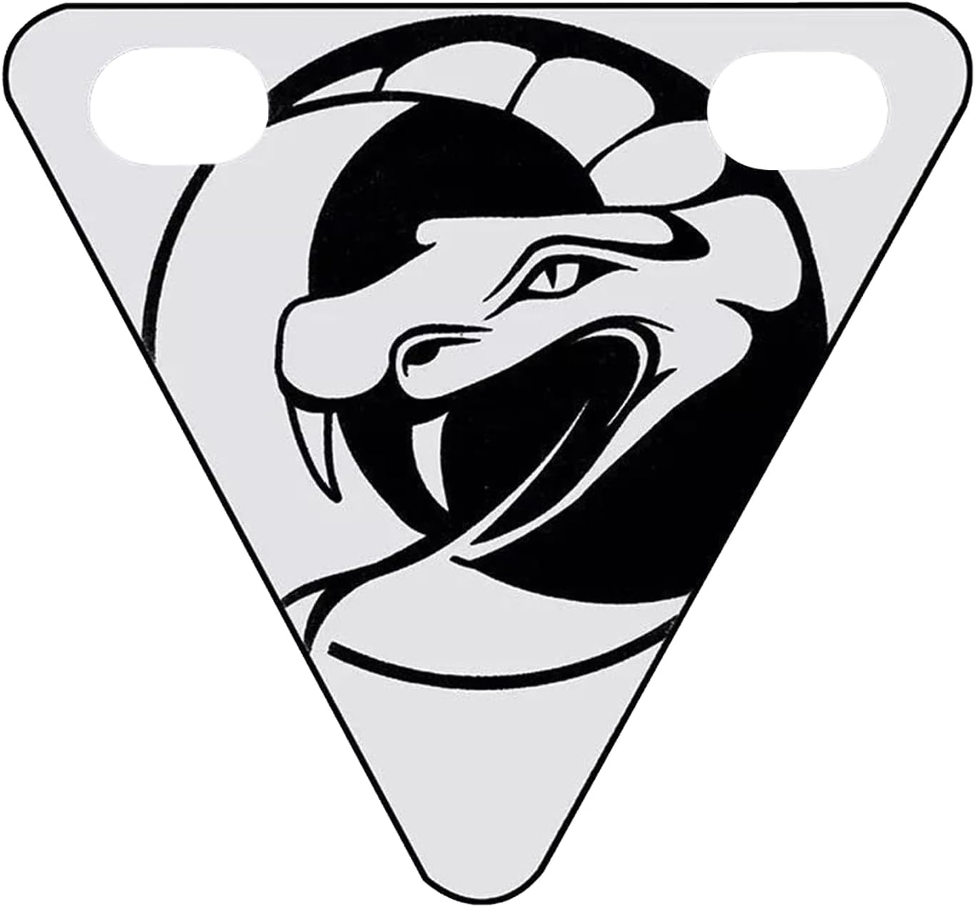 Bike Reflectors, Outdoor Cycling Warning Sign, Decorative Visibility Enhancer Triangle Plate for Touring Race Urban Cycling Commuting Mountain Biking Night Riding - B image number 7