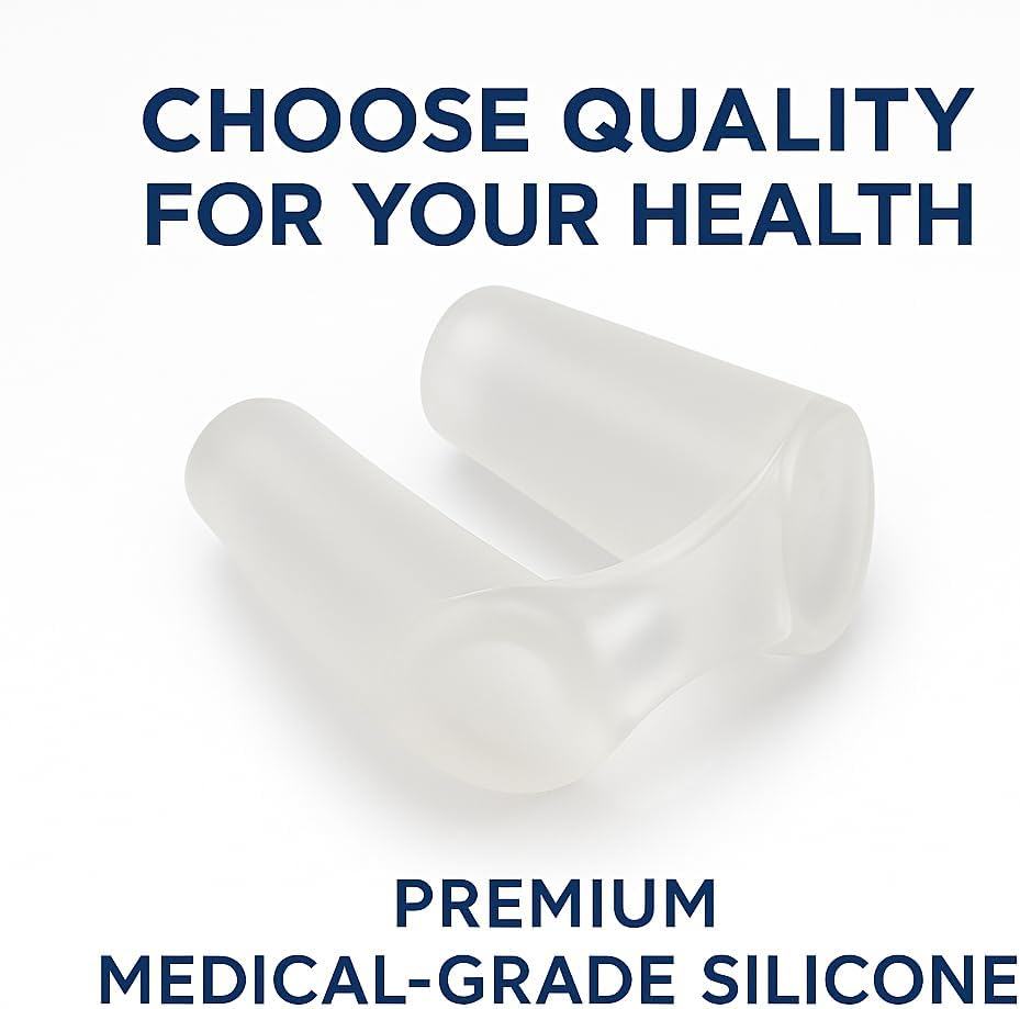 Nostril Retainer & Nose Splint for Rhinoplasty Recovery | Post‑Surgery Nostril Shaper & Support Device | 100% High Grade Silicone Nose Support for Deviated Septum & 24H Comfort (6)