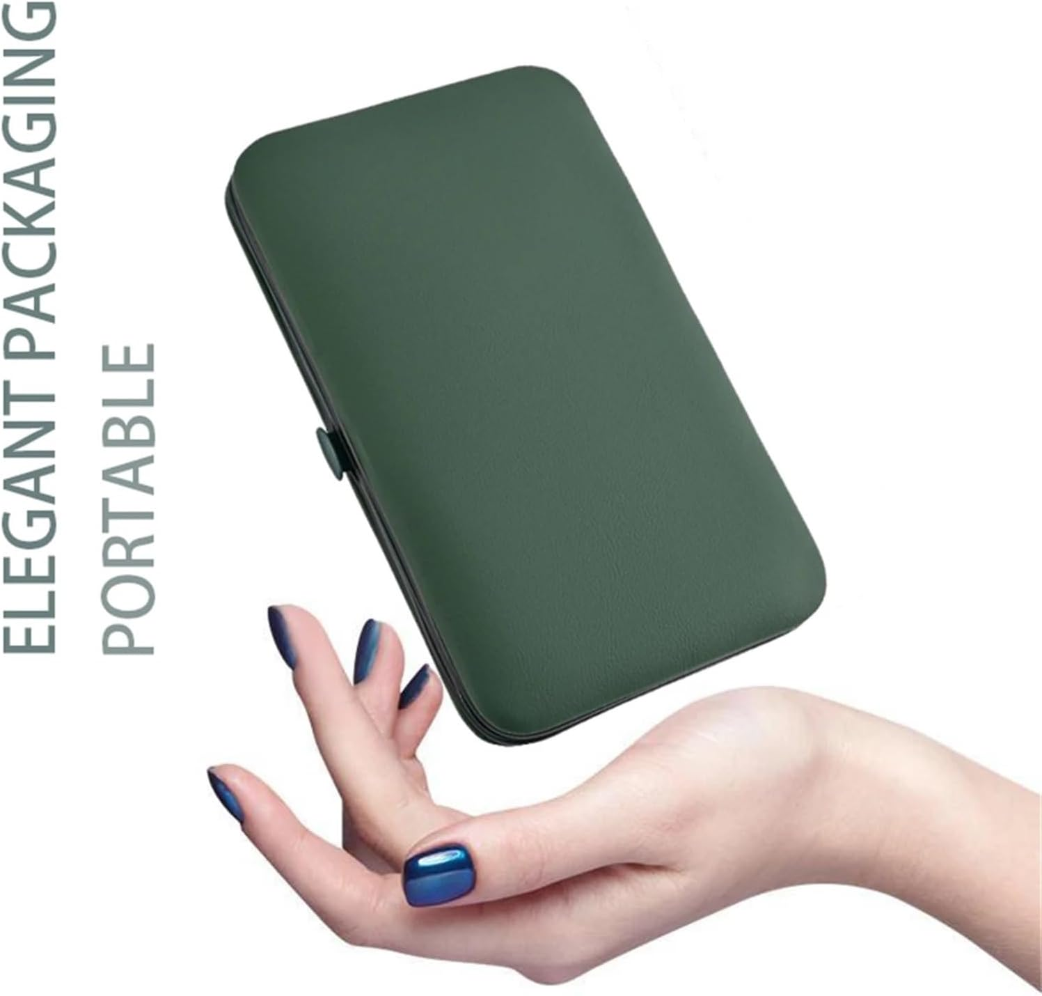 Tools 7 Pcs Nail Clippers Manicure Tool Set, with Portable Travel Case, Cuticle Nippers and Cutter Kit, Professional Nail Clippers Professional image number 4