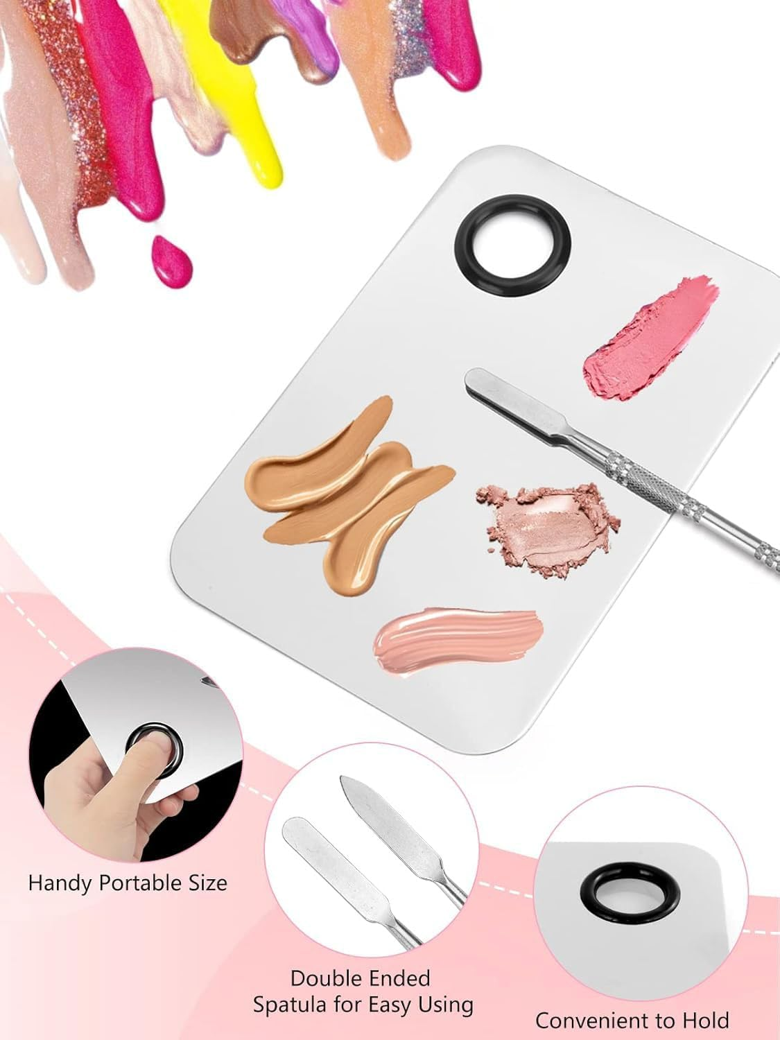 Disposable Makeup Applicators Kit - 250 Pcs Professional Makeup Tools Set (Eyeliner Brushes, Mascara Wands, Lipstick Applicators) (Portable, Count, 250) image number 2