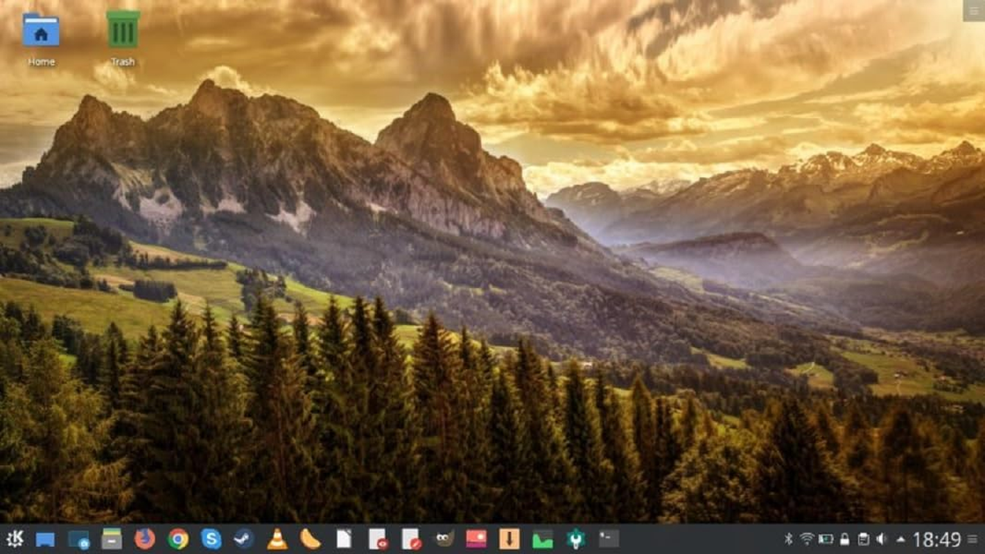 Latest New Release Kubuntu Linux for PC on DVD image number 1