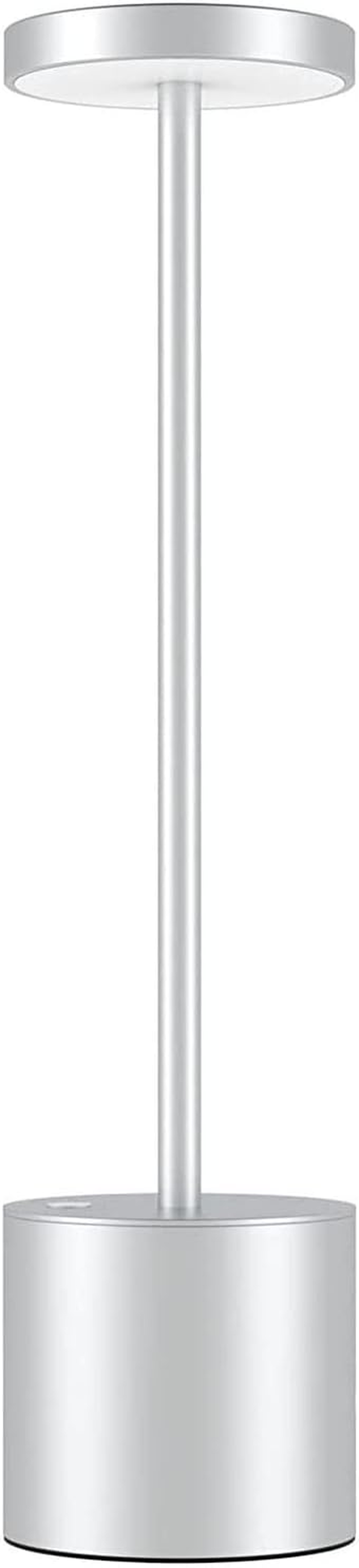 Rechargeable Cordless LED Table Lamp, 5200Mah Battery Operated Desk Lamp, 3 Color Modes, Touch Dimmable, USB Bedside Lamp for Home, Dining, Indoor, Outdoor, Living Room &ndash; Black