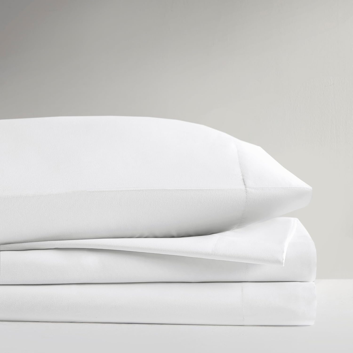 Intelligent Design Microfiber Sheet Set, Full, White image number 7