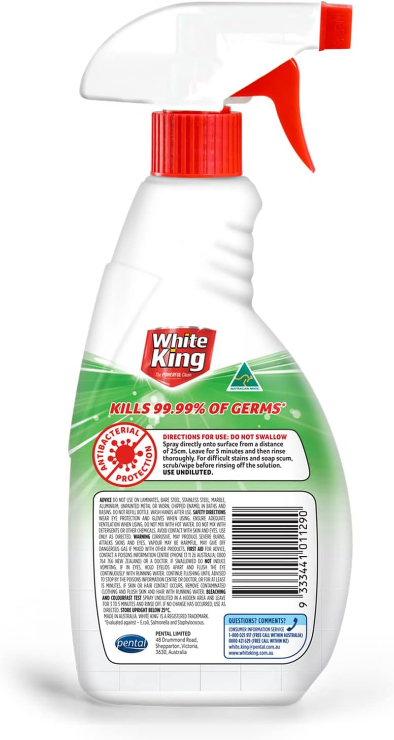 White King Disinfectant Cleaner Citrus Spray 500 Ml