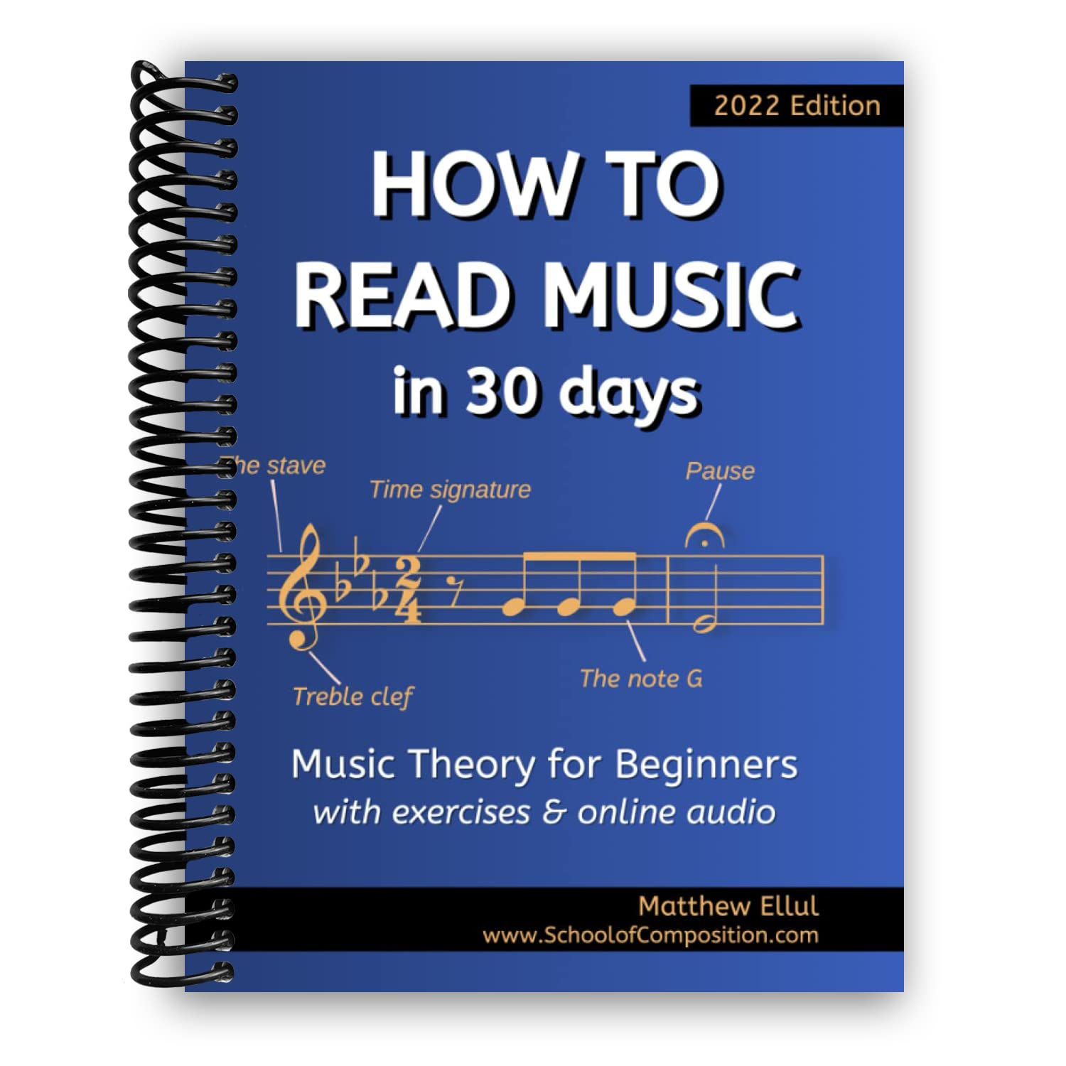 How to Read Music in 30 Days: Music Theory for Beginners - with Exercises & Online Audio: 1 image number 3