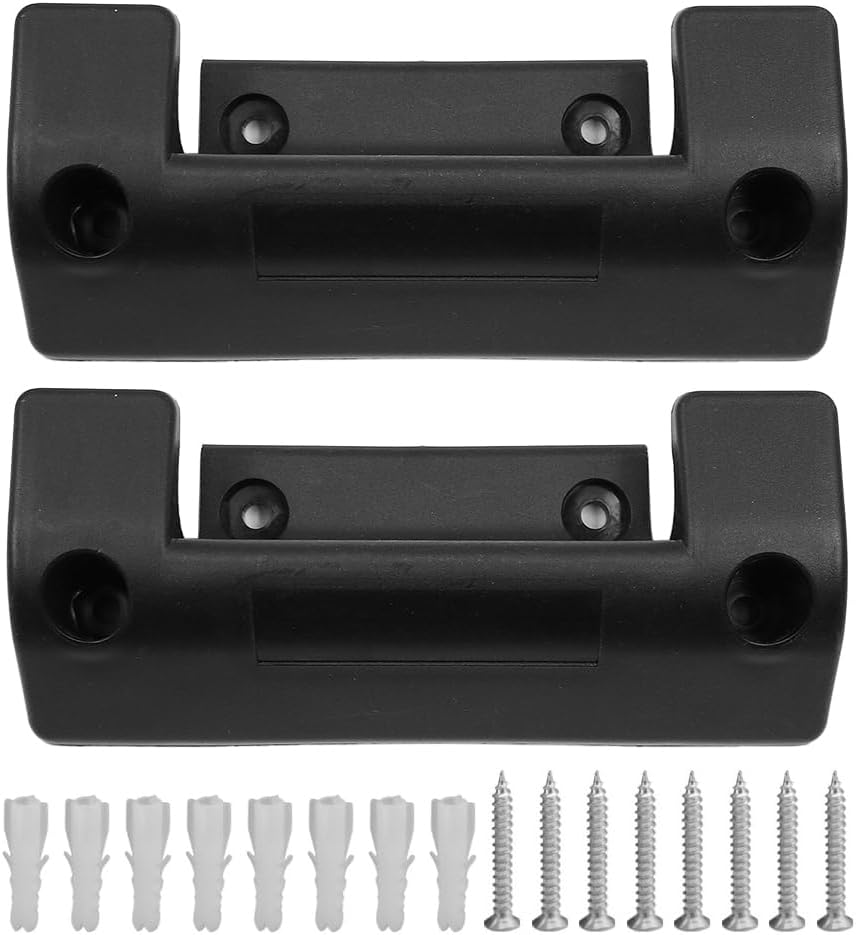 ANCLLO 2 Piece Wall Mount Garden Hose Reel Garden Hose Pipe Hanging Bracket with Expansion Bolt Kit