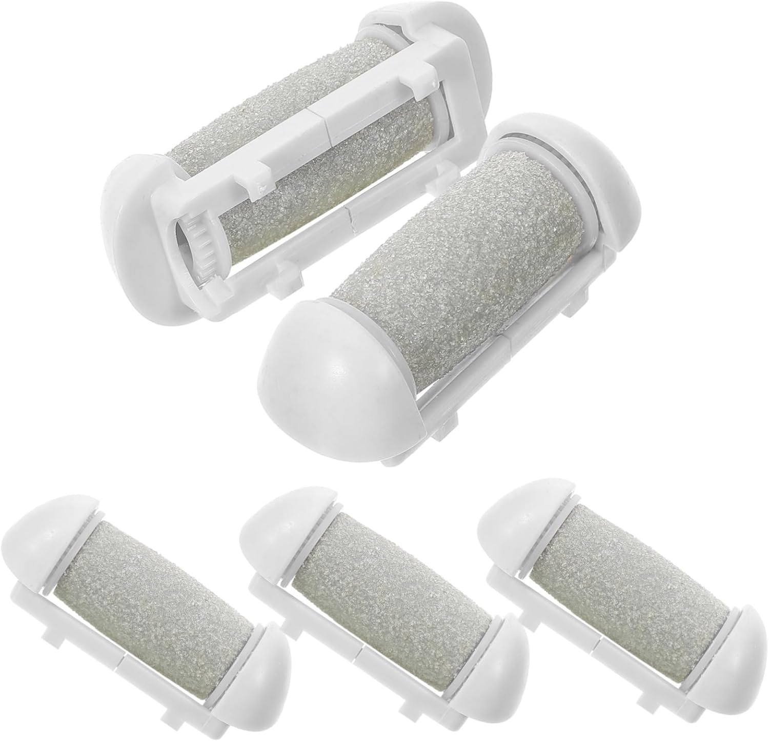 NULYLU 5Pcs Electric Foot File Roller Heads Replacement Roller for Foot Scraper Pedicure Tool Refill image number 6