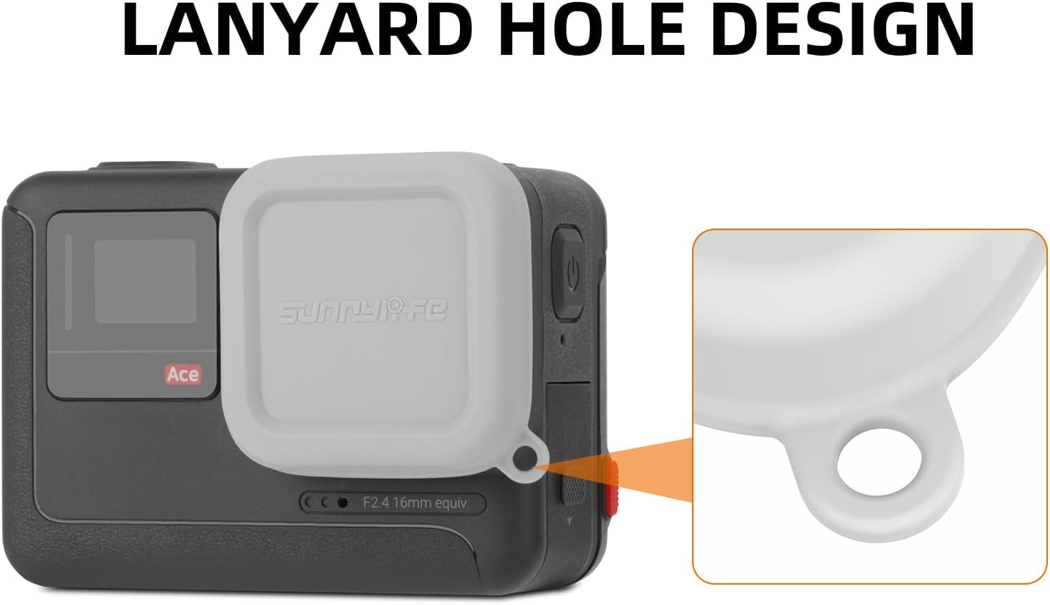 Silicone Lens Cover for Insta360 Ace Pro 2 image number 2