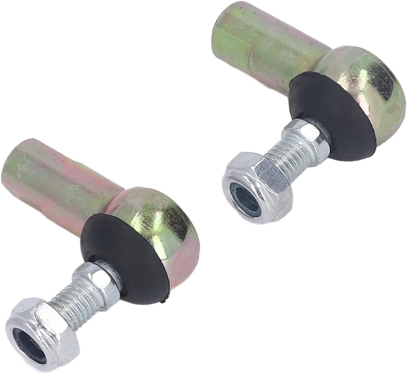 Tie Rod End, Sway Bar Ball Joint 2 Pcs Heavy Duty Vibration Proof M10 for ATV, Ball Joint Tie Rod End Kit Replacement image number 2