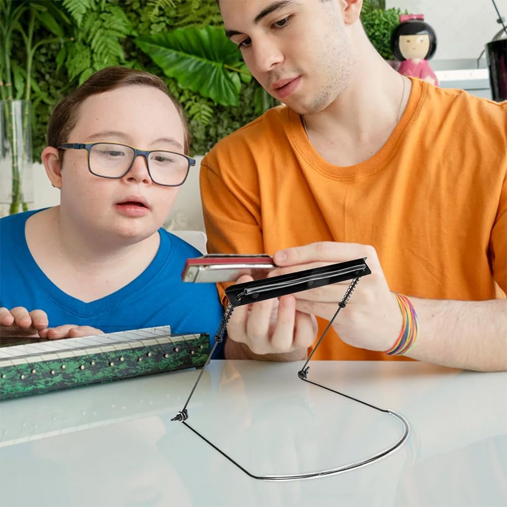 Harmonica Holder 10 Hole Harmonica Neck Harp Holder Protector Harmonica Set Harmonica Support Rack image number 6