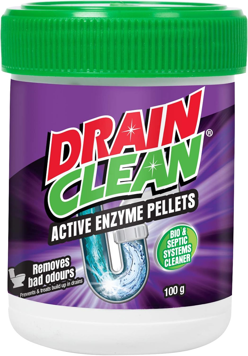 Drain Clean Active Enzyme Pellets 100 G