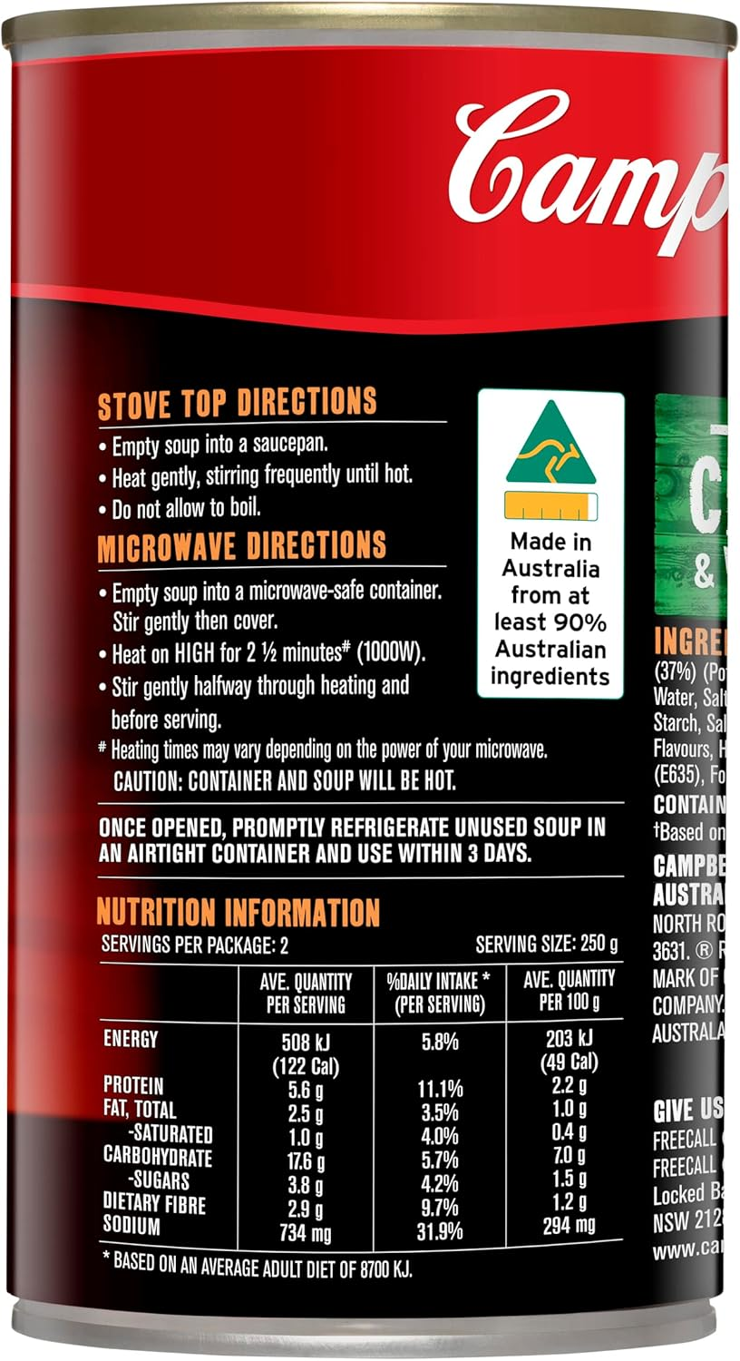 Campbell'S Chunky Chicken and Vegetable Soup 505 G image number 3