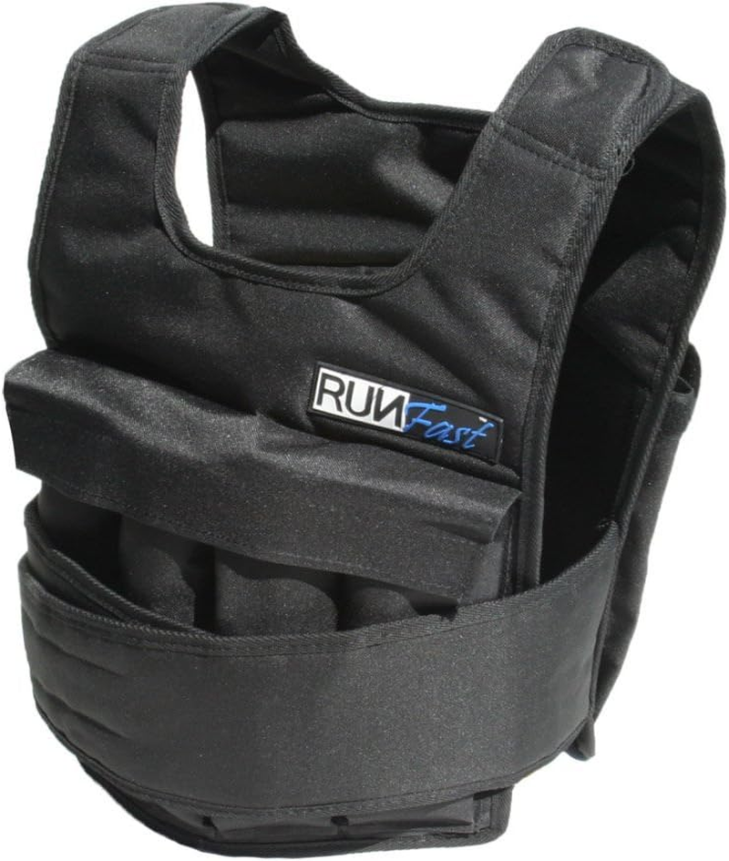 Runmax Pro Weighted Vest 12Lbs/ 20Lbs/ 40Lbs/ 50Lbs/ 60Lbs with Shoulder Pads Option image number 1