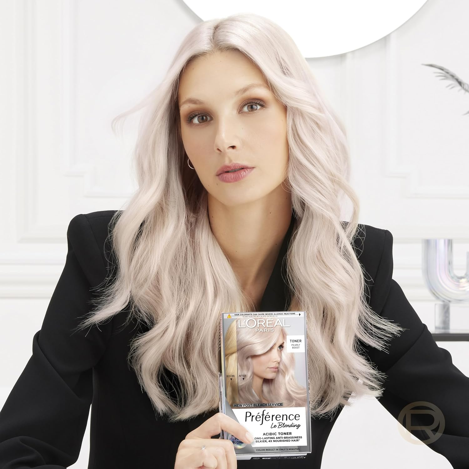 L'Oreal Paris Pr&eacute;f&eacute;rence Le Blonding Acidic Toner Pearly Boost White