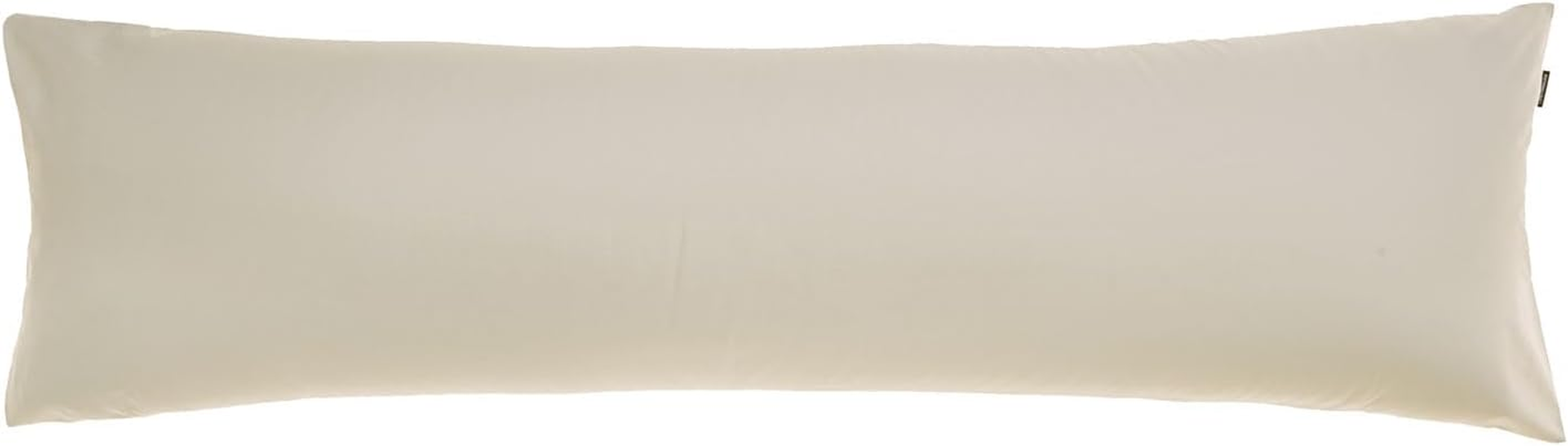 Linen House 300TC Cotton Percale Body Pillowcase, 45X152Cm Size, Linen