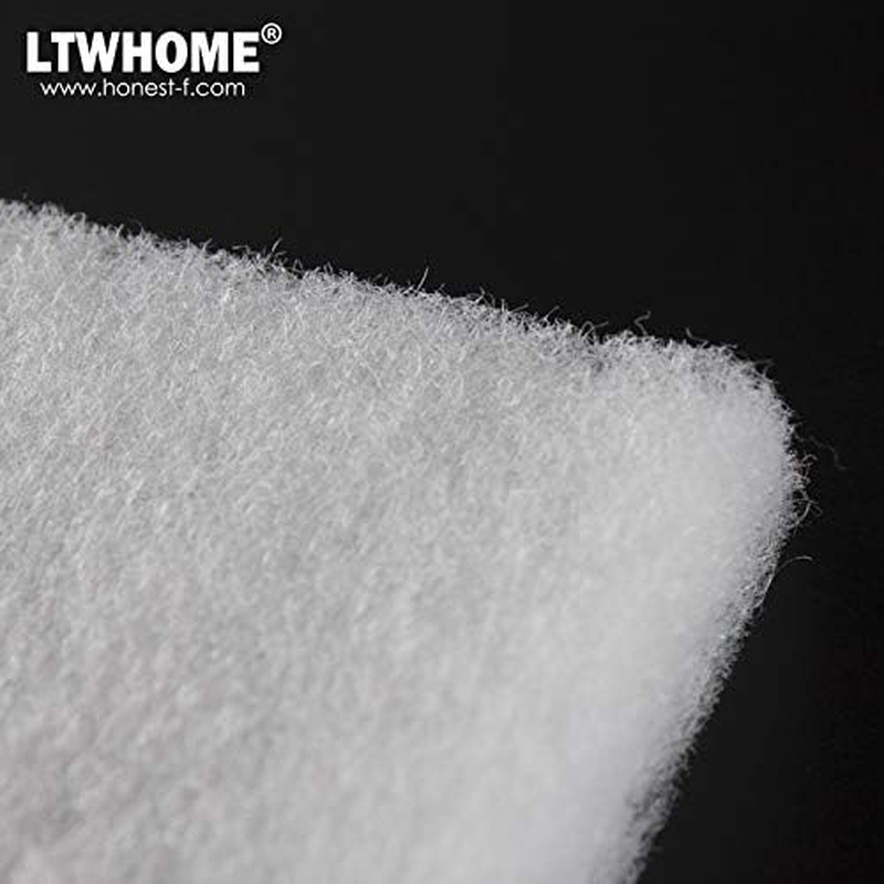 LTWHOME Compatible Polyester Filter Pad Suitable for Fluval U3 Filter (Pack of 12) image number 1