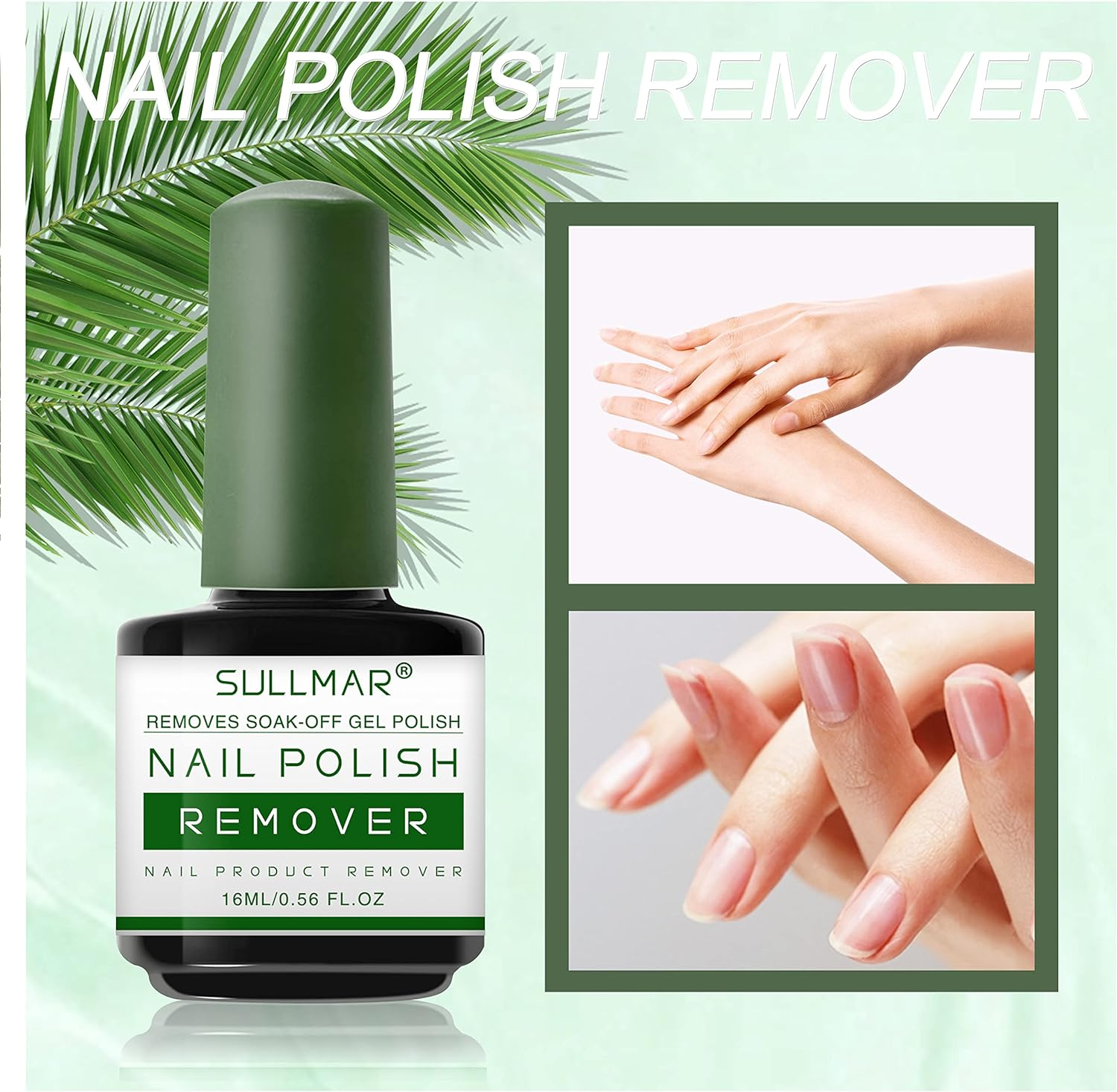 Nail Polish Remover for Nails 1-3 Minutes Easy and Quick Gel Remover for Nails Gel Nail Polish Remover Removedor De Esmalte Gel 15Ml image number 2