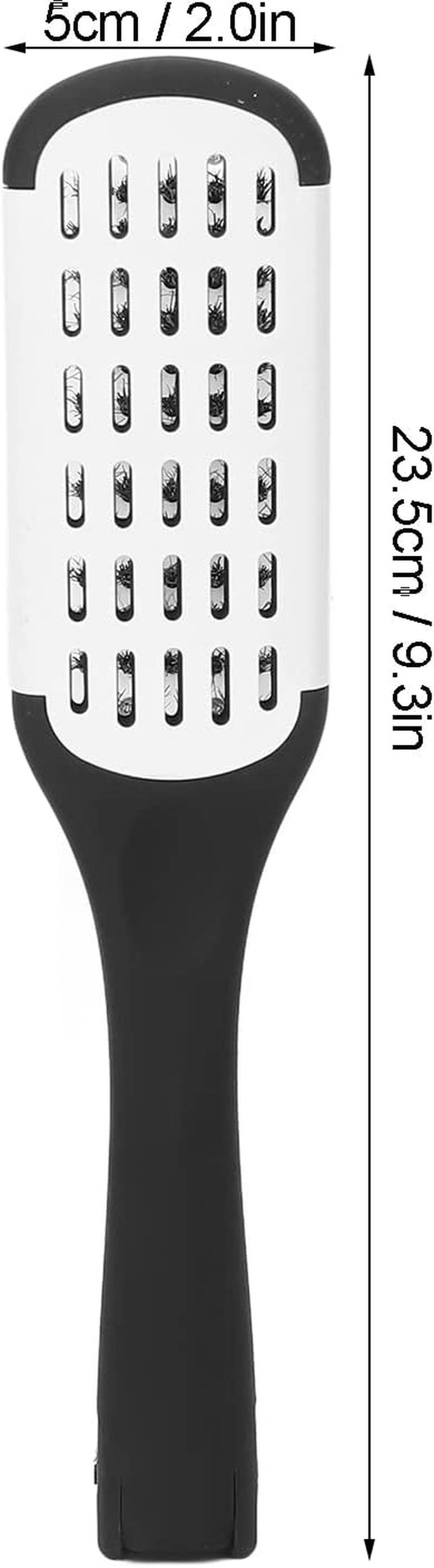 ANKROYU Hair Straightening Brush, Hair Brush, Double Sided Brush, Comb Clip, Antistatic Straightening Tool, Comb, Clipper Comb for Women, Home Use, Hairdressing Salon image number 1