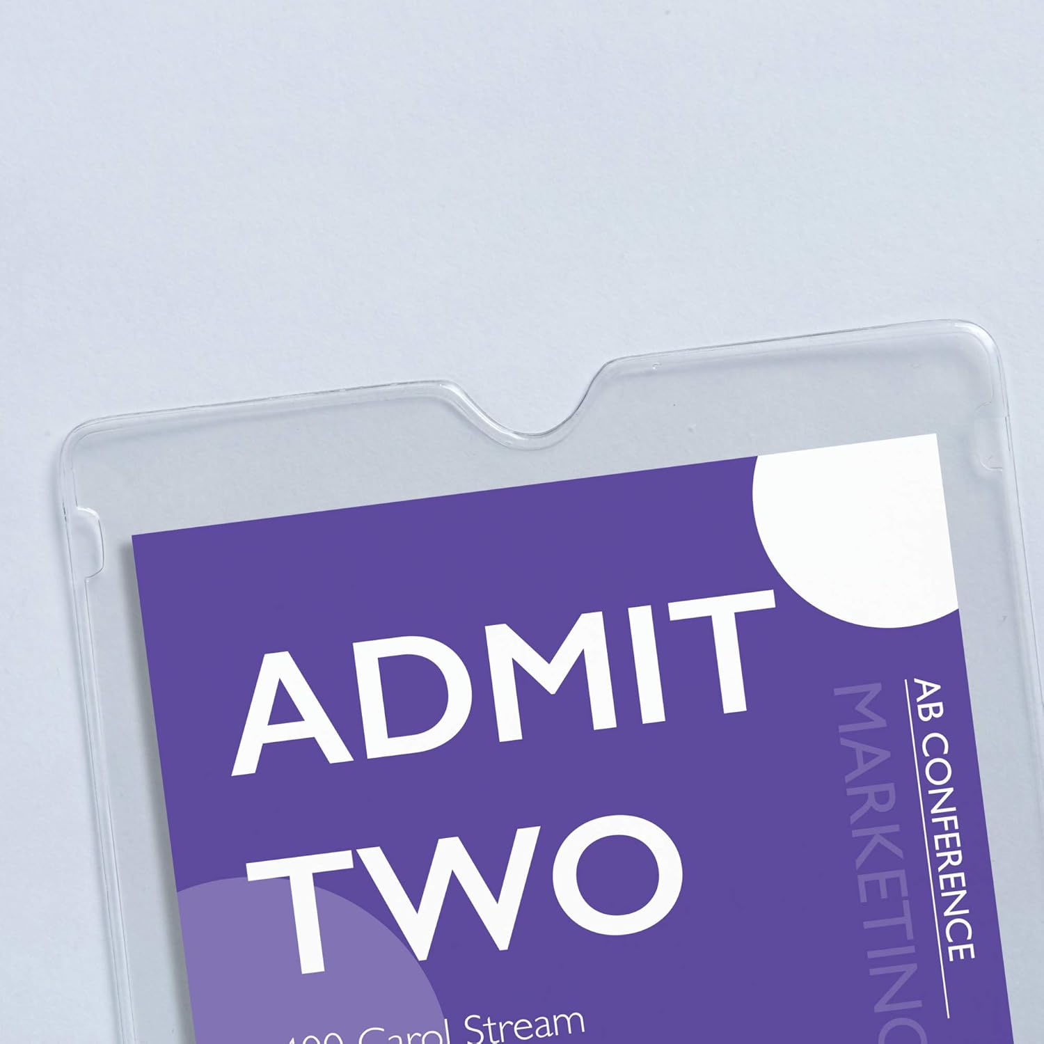 Avery 74806 Top-Load Clear Vinyl Envelopes W/Thumb Notch, 4 X 6, Clear (Pack of 10) image number 4