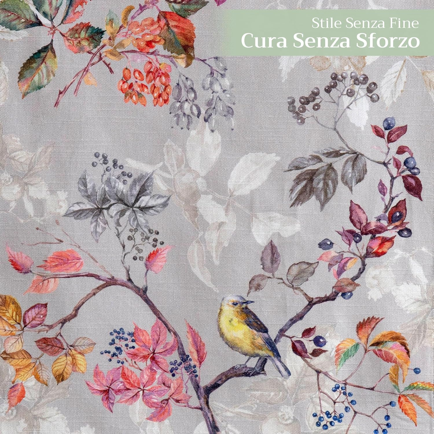 Maison D'Hermine Equinoxe 100% Cotton Table Runner for Party | Dinner | Holidays | Kitchen | Thanksgiving / Christmas (Grey, 50 Cm X 150 Cm) image number 6