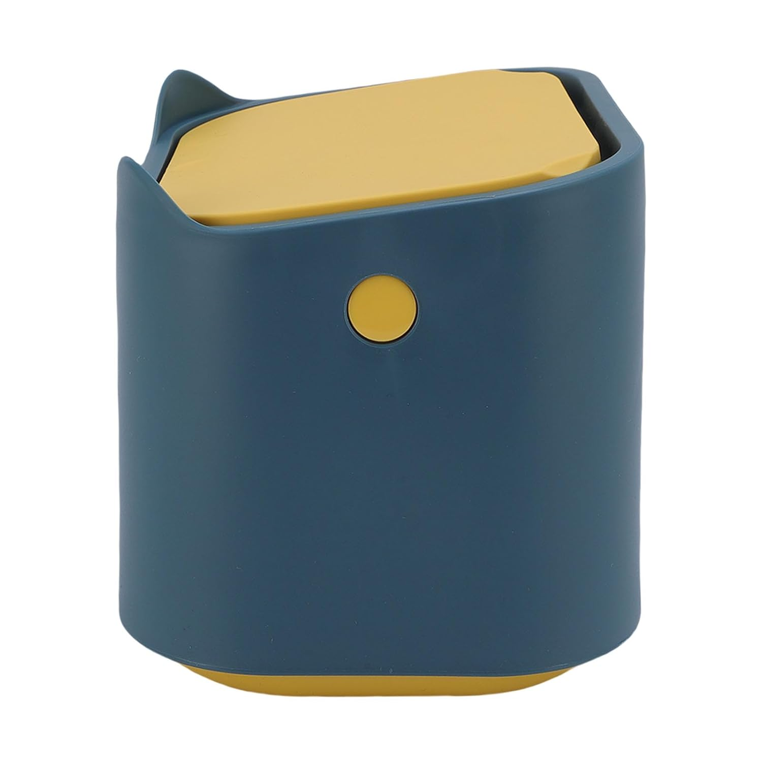 ASHATA Cat Litter Trash Canpet Poop Trash Cancat Litter Disposal Bincat Poop Garbage Cancat Can with Press Type Lidsmall Cat Bin image number 3