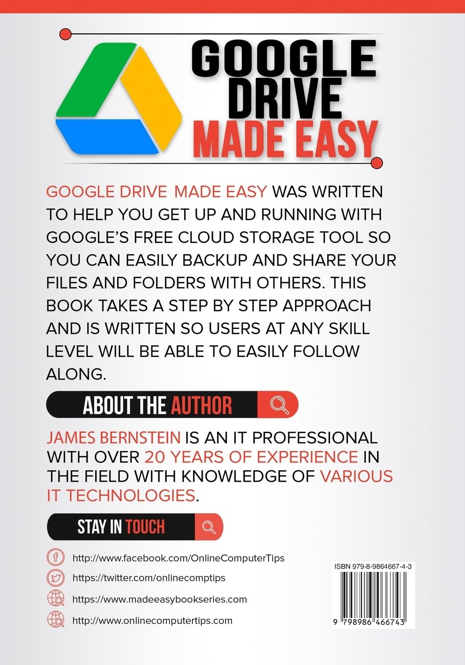 Google Drive Made Easy: Online Storage and Sharing the Easy Way: 12