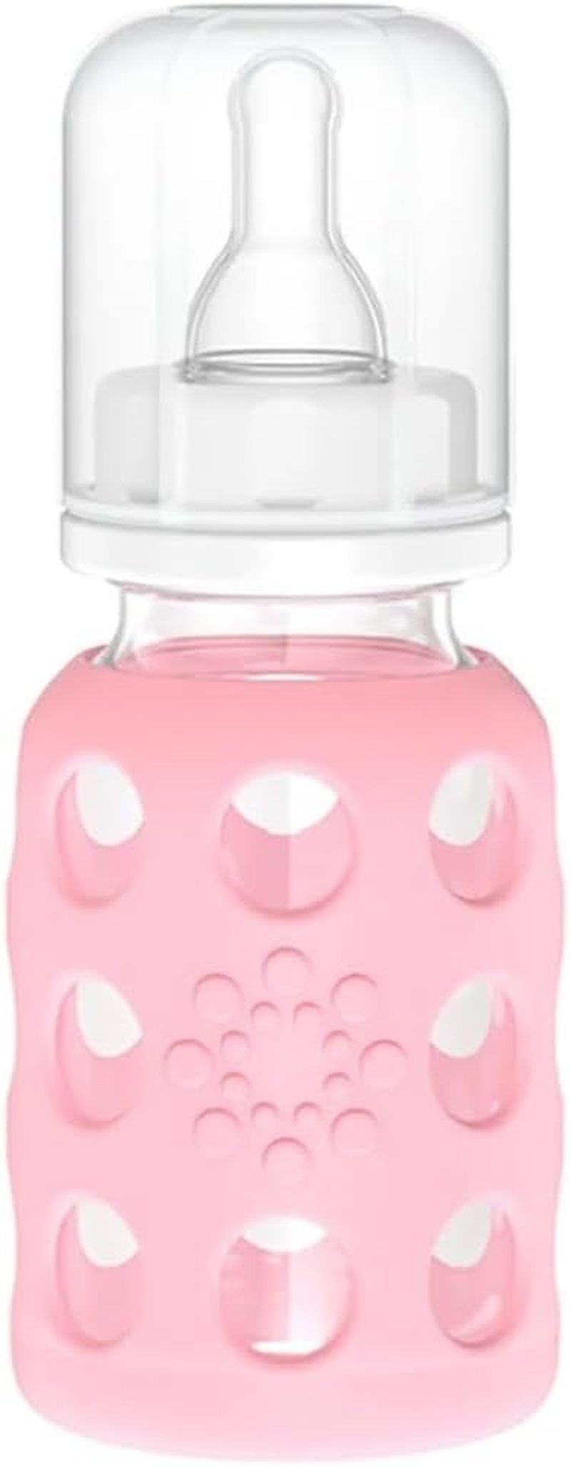 Lifefactory Lifefactory Glass Baby Bottle with Protective Silicone Sleeve, Papaya 265 Ml, , Papaya, , 265Ml, 290 Grams image number 1