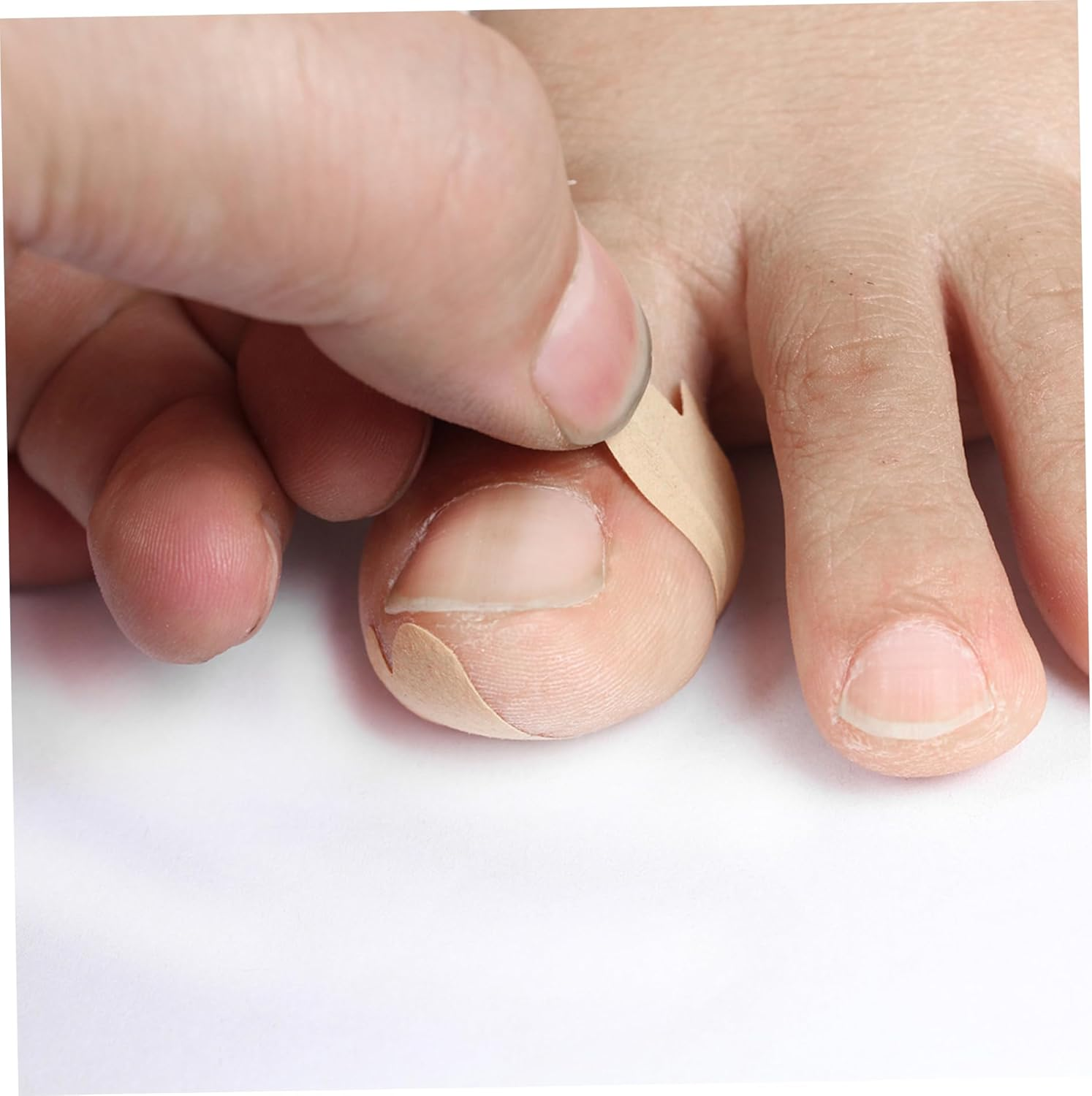 Ingrown Toenail Corrector, 180PCS Breathable Self-Adhesive Ingrown Toenail Patches, Pain Relief Nail Patches image number 4