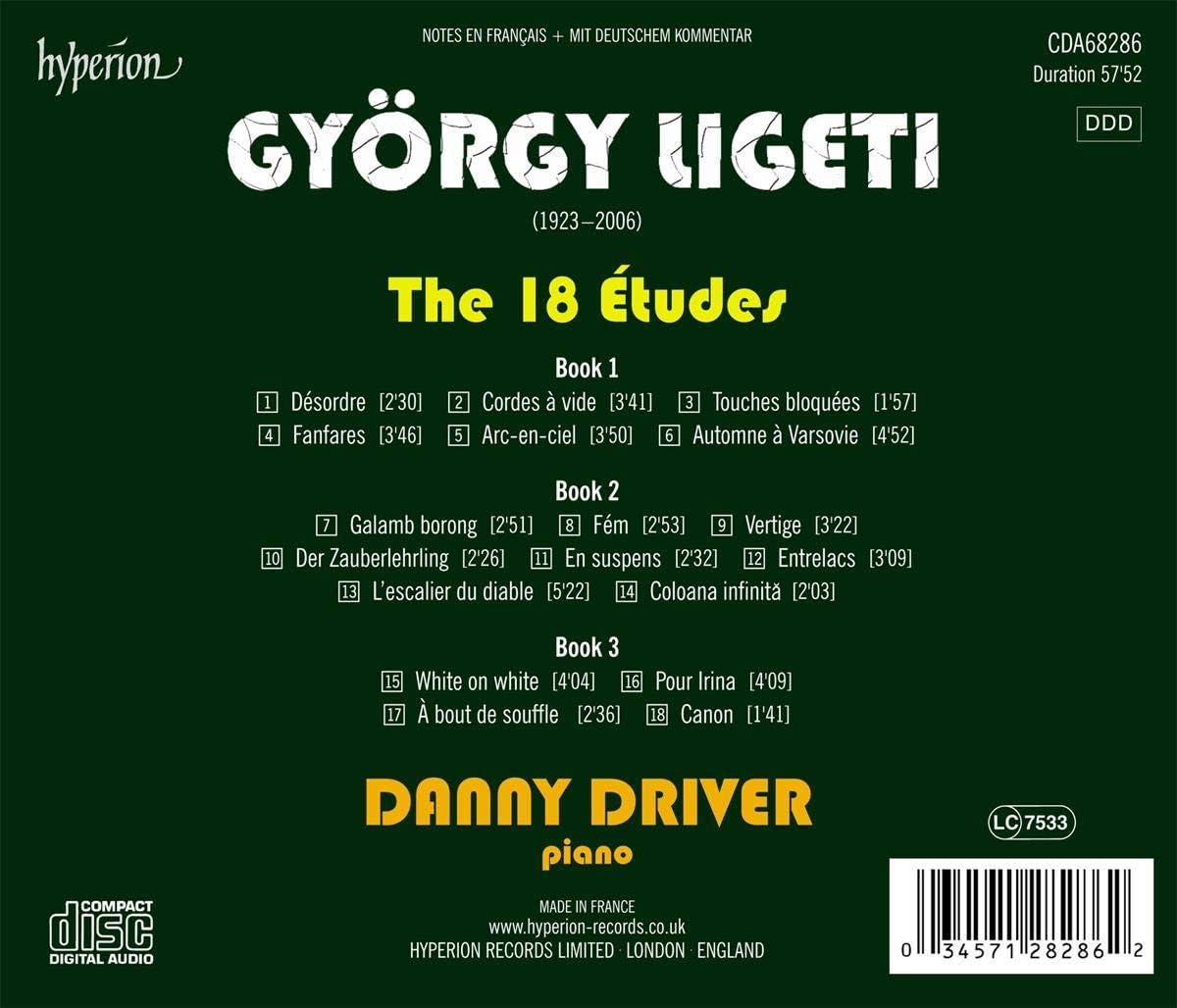 Ligeti: the 18 Etudes image number 1