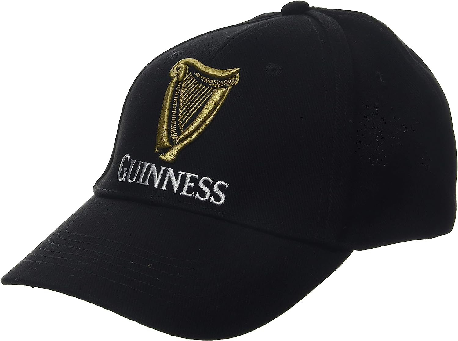 Guinness Men'S BLK SIG EMB B/Ball Cap, Black (Black Black), Osz, Black (Black Black), One Size image number 1