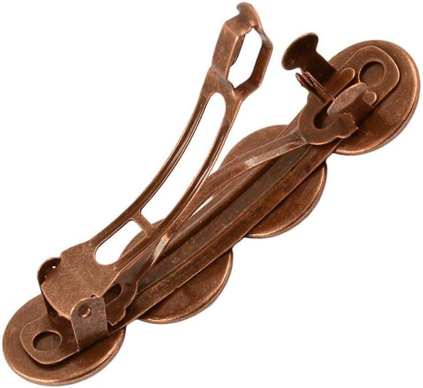 Eigell 6Pcs Copper 12Mm Cabochon Pin Hair Findings image number 3