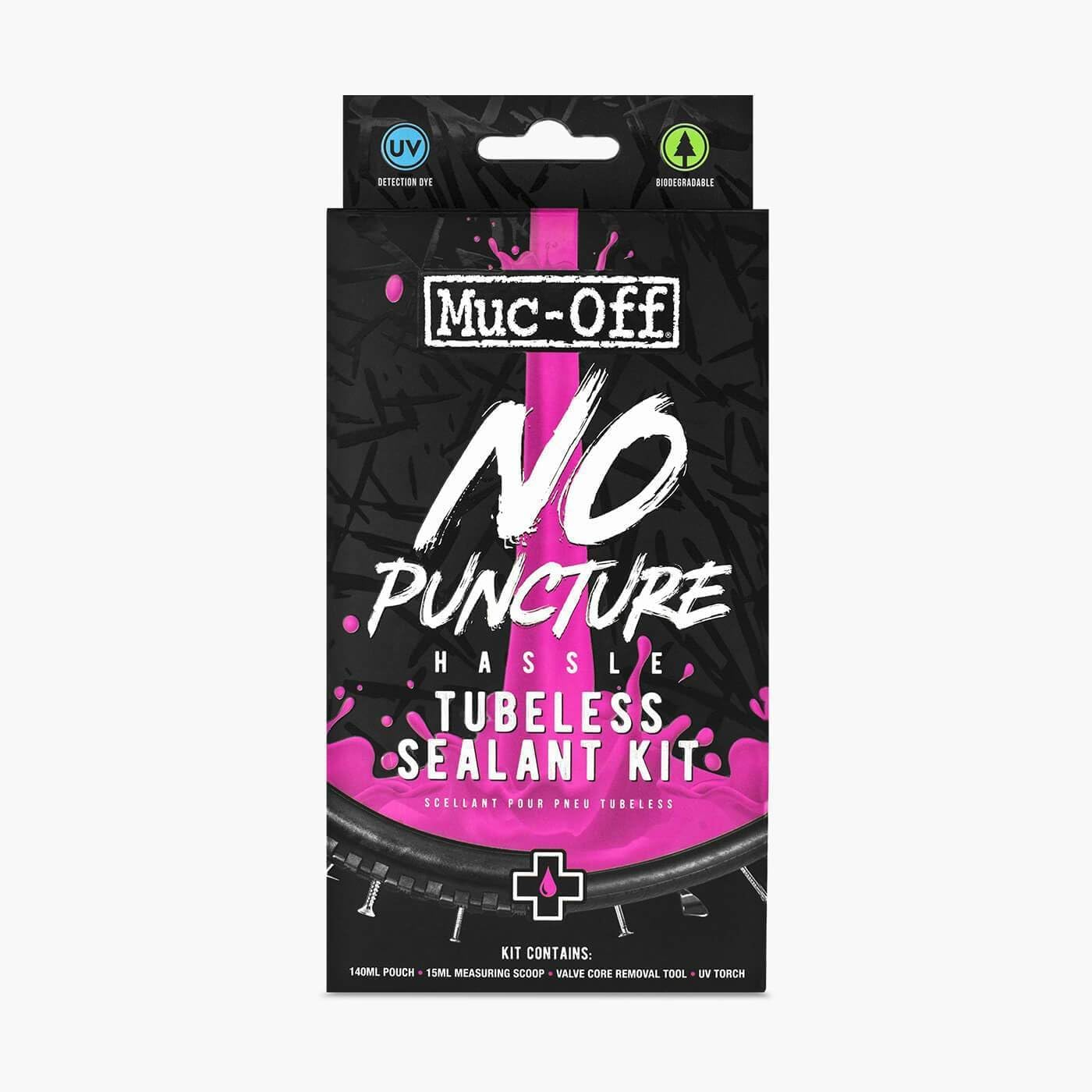 Muc off No Puncture Hassle Tyre Sealant 140Ml Kit