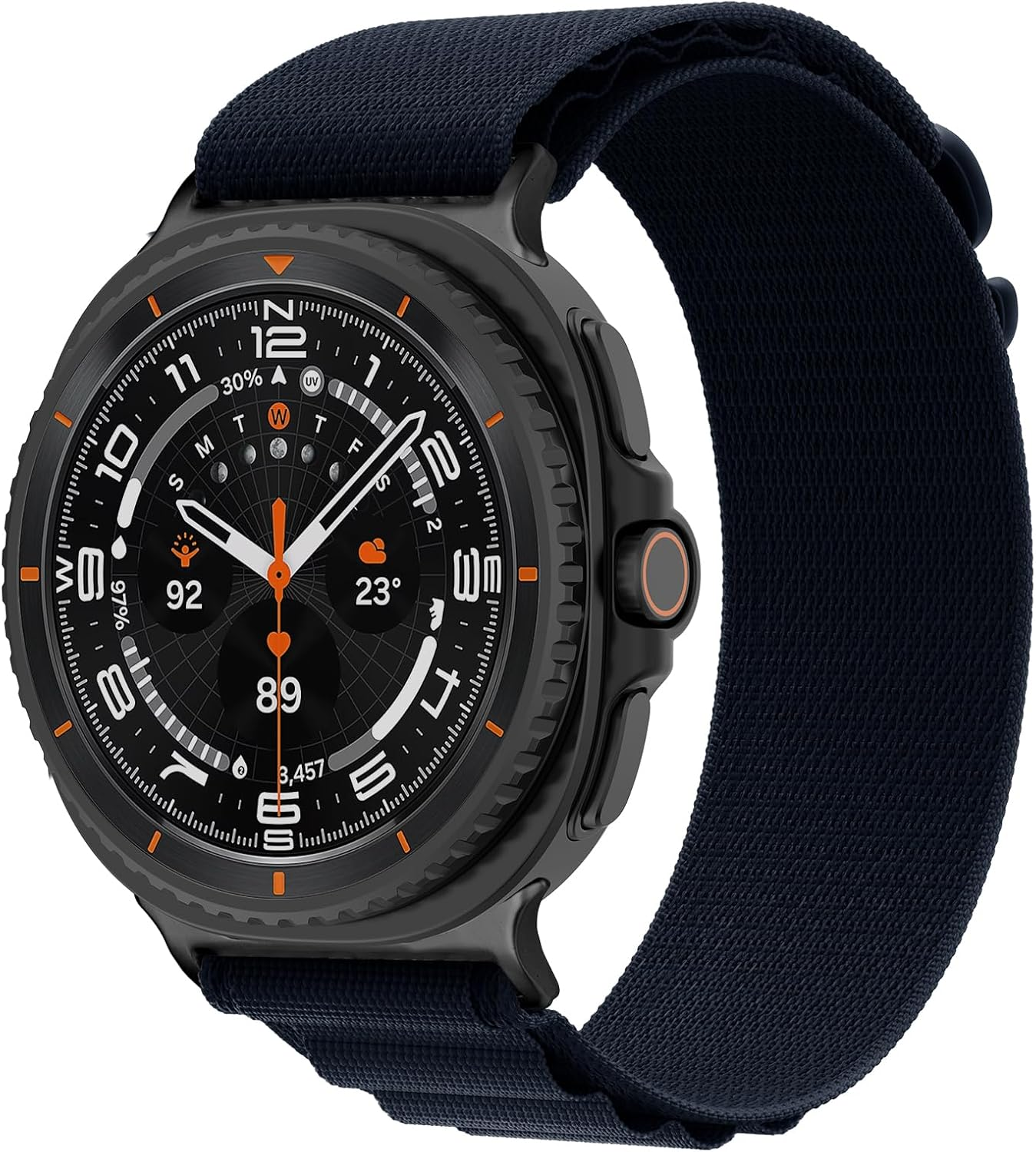 Trail/Alpine Loop Bands for Samsung Galaxy Watch 8 Band 40Mm 44Mm/8 Classic 46Mm Men Women,Rugged Nylon Fabric Sport Strap for Samsung Galaxy Watch 8 Band 44 Mm 40 Mm/8 Classic 46 Mm Wristband image number 3
