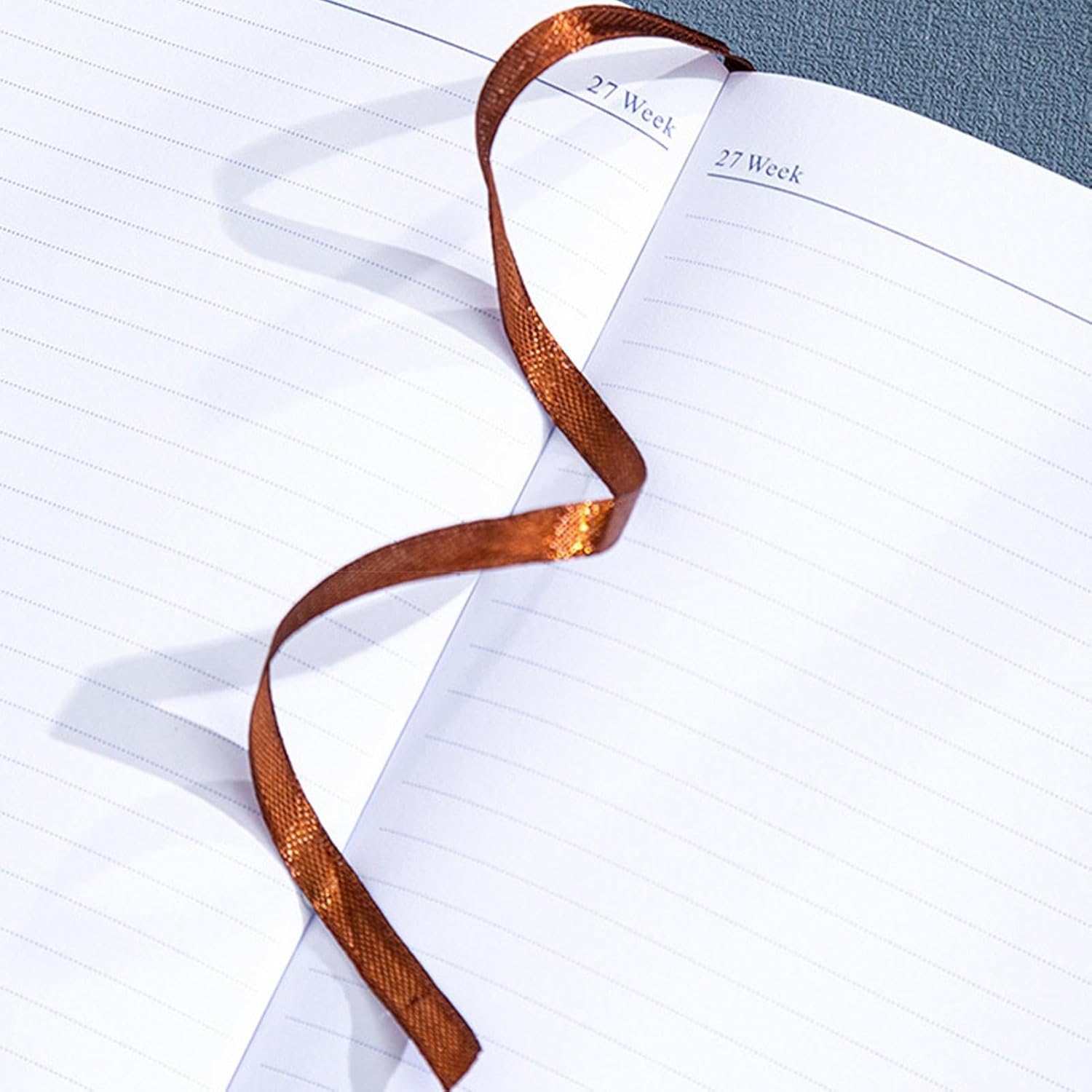 1 Pc Planner Notebook 2025-2025 Subject Notebooks, A5 Diary Daily Planner | 2025 Planner Weekly and Monthly, Water Resistant Cover Calendar 2025, Portable Notebook Daily Organizers A5 for Work image number 6