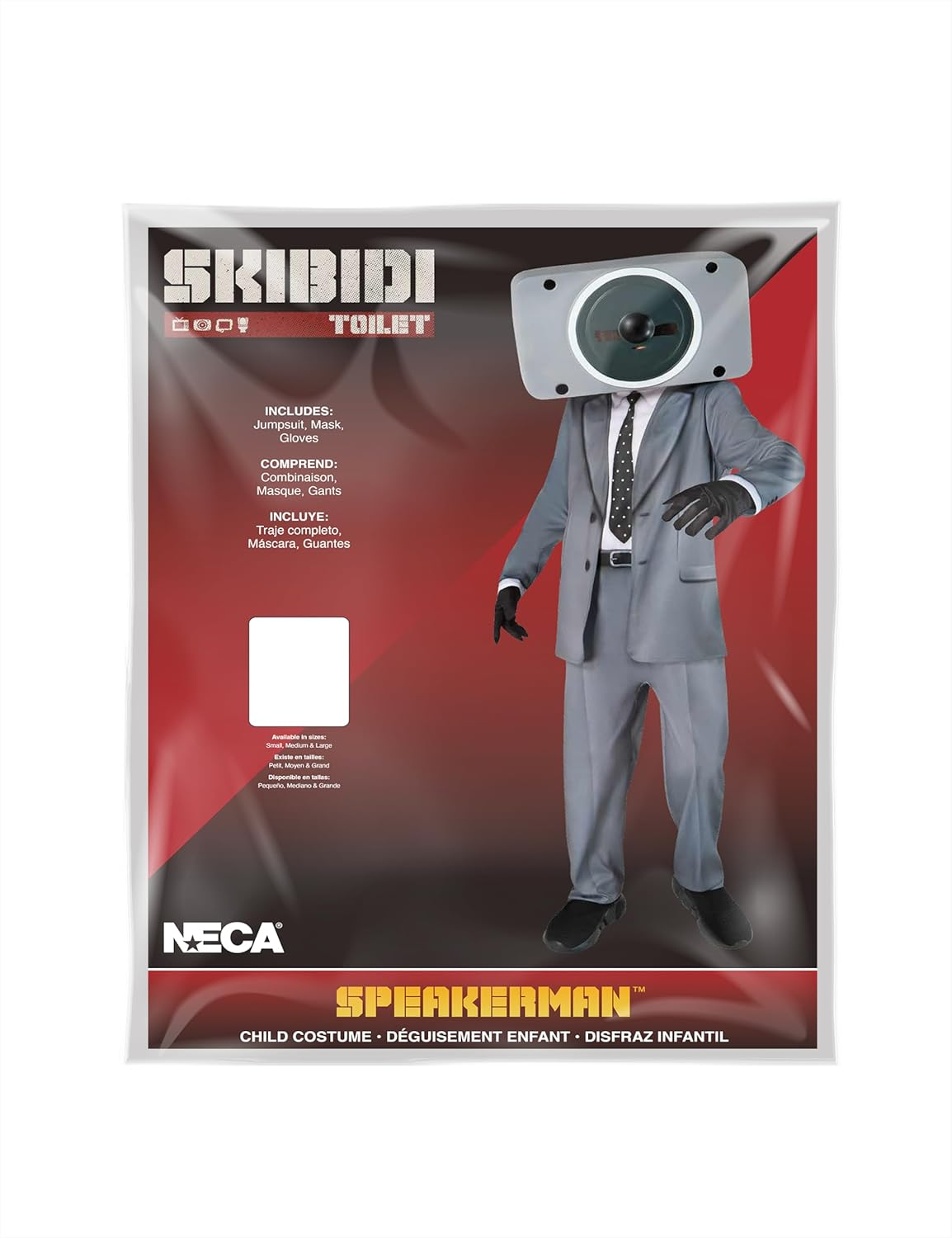 Speakerman Costume for Kids - Skibidi Toilet