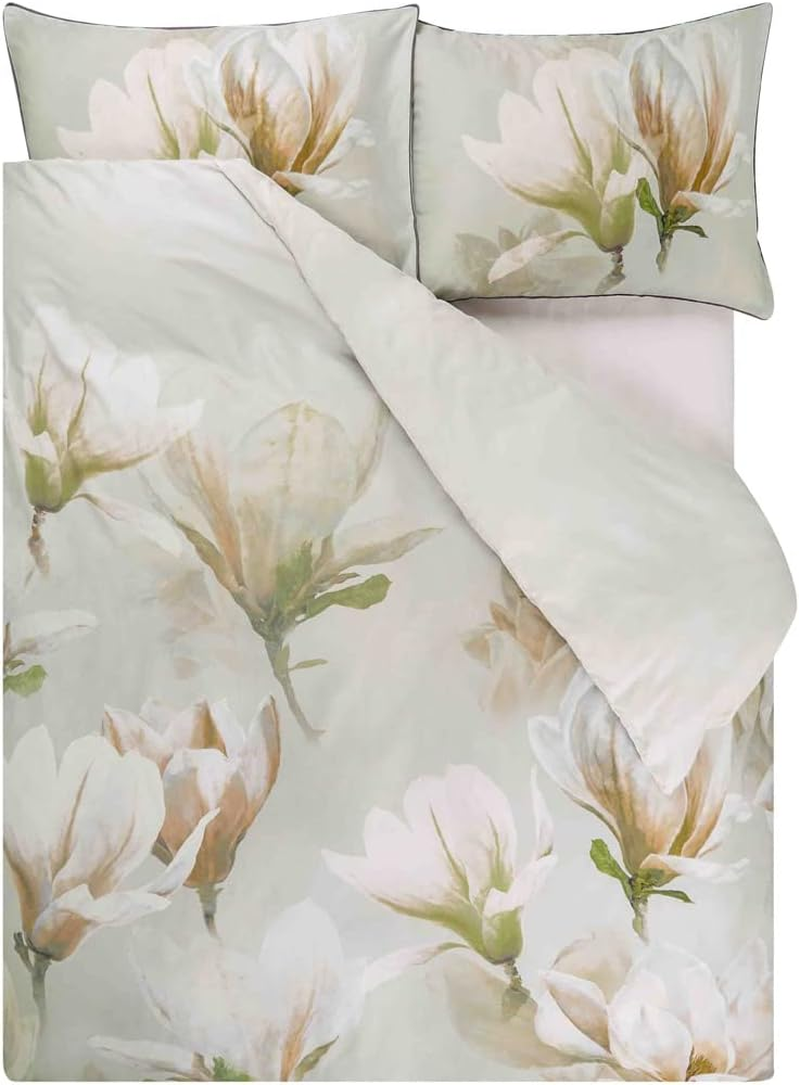 Yulan Magnolia Printed Cotton Sateen Duvet Cover 260 X 240 Cm Designers Guild image number 2