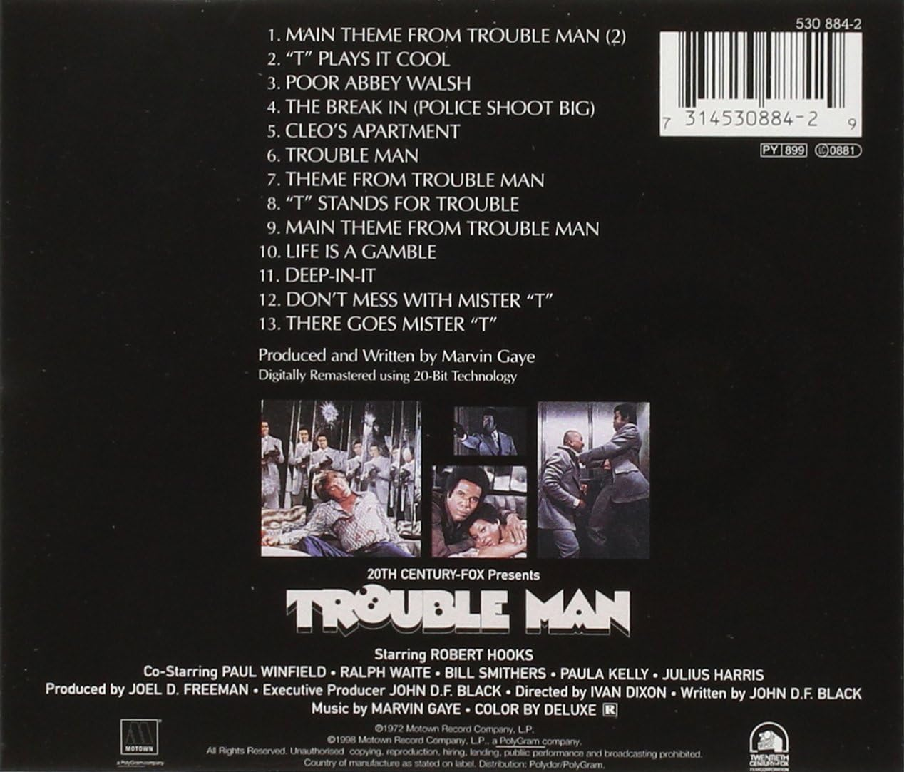 Trouble Man Soundtrack image number 1