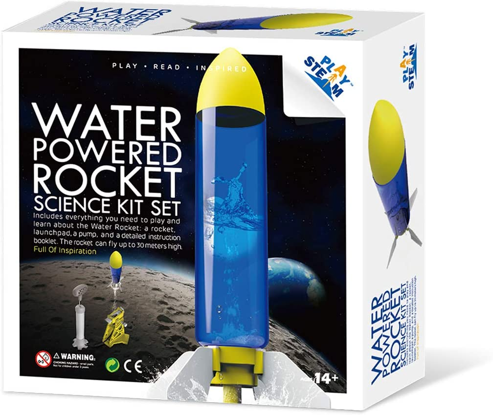 PLAYSTEAM Outdoor Water Powered Rocket Physics Learning Set image number 6