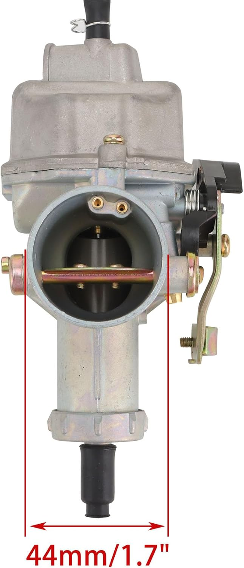 WOOSTAR 30Mm Carburetor PZ30 with Cable Choke Replacement for 150Cc 175Cc 200Cc 250Cc 300Cc Scooter Moped Dirt Pit Bike ATV 4 Wheeler Quad image number 6