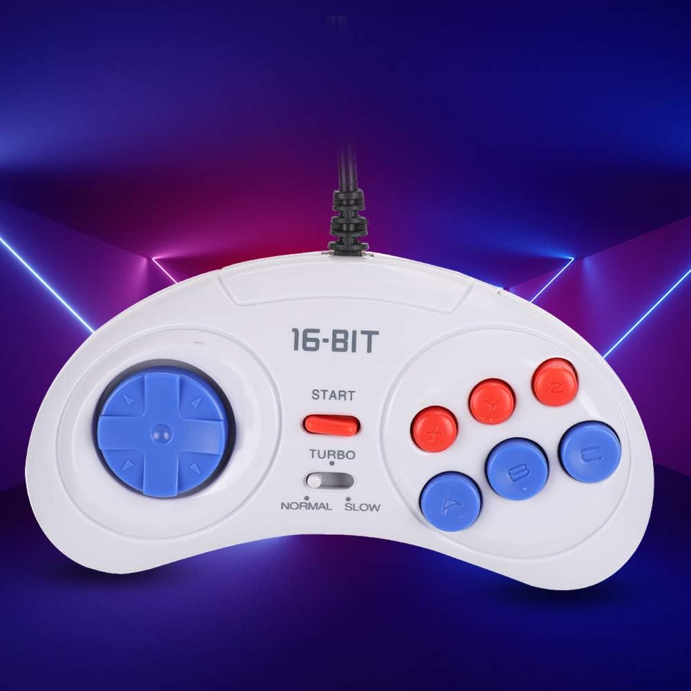 OEBUAFI Mini Handheld Game Console Ergonomic White Gaming Controller with Function For, Portable Entertainment for Gamers Everywhere image number 4