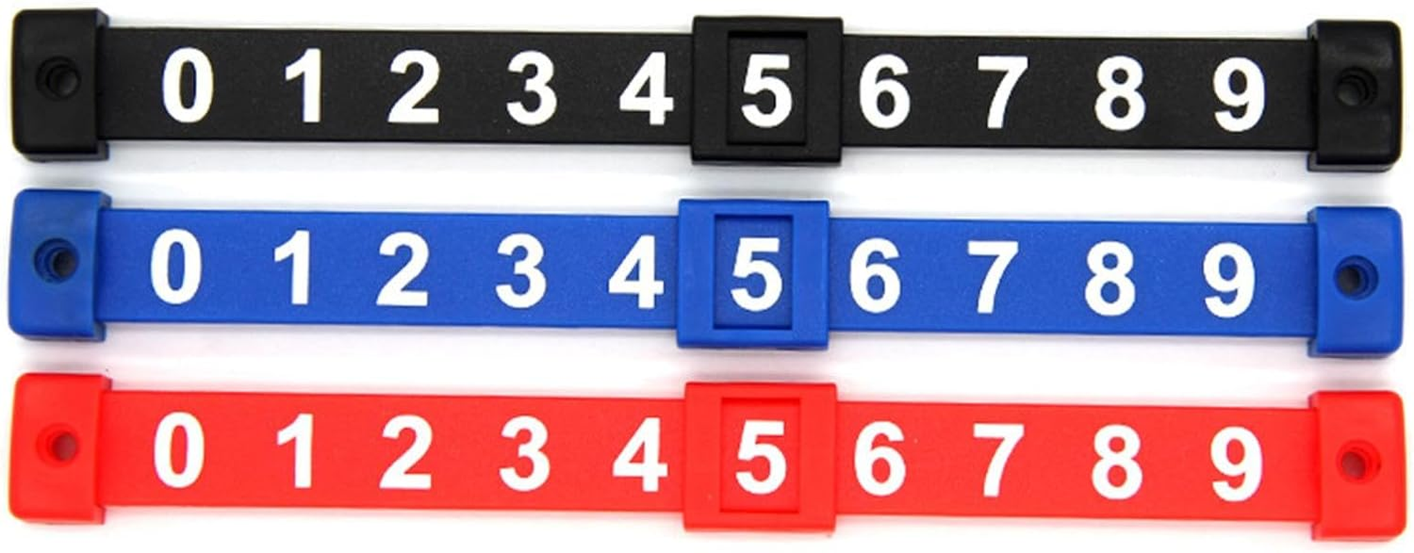 Vaveren 2PCS Football Score Counter 0 to 9 Portable Table Football Goal Counter Keeper Record Scoring Marker image number 4